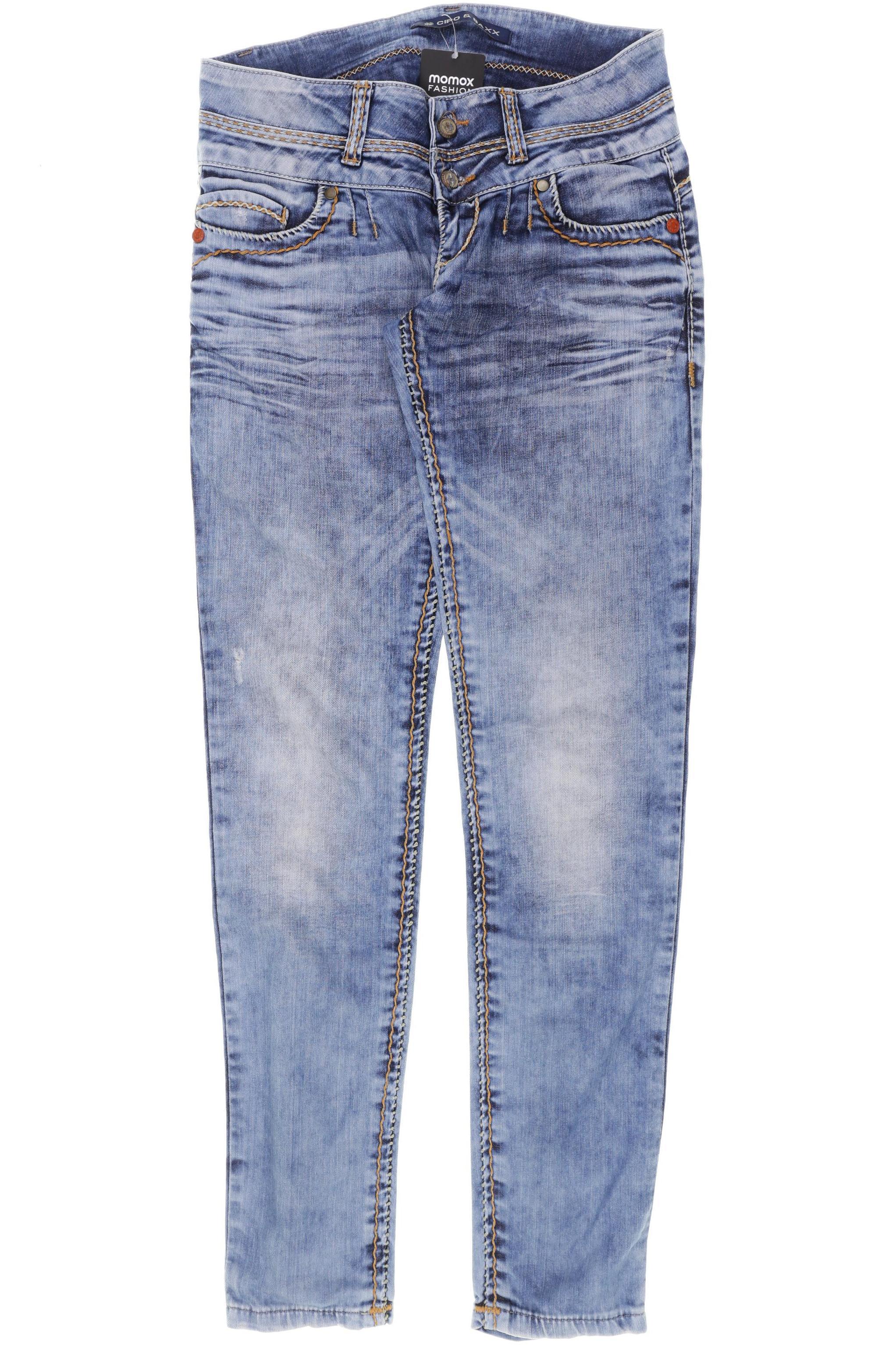 

Cipo & Baxx Damen Jeans, blau, Gr. 27