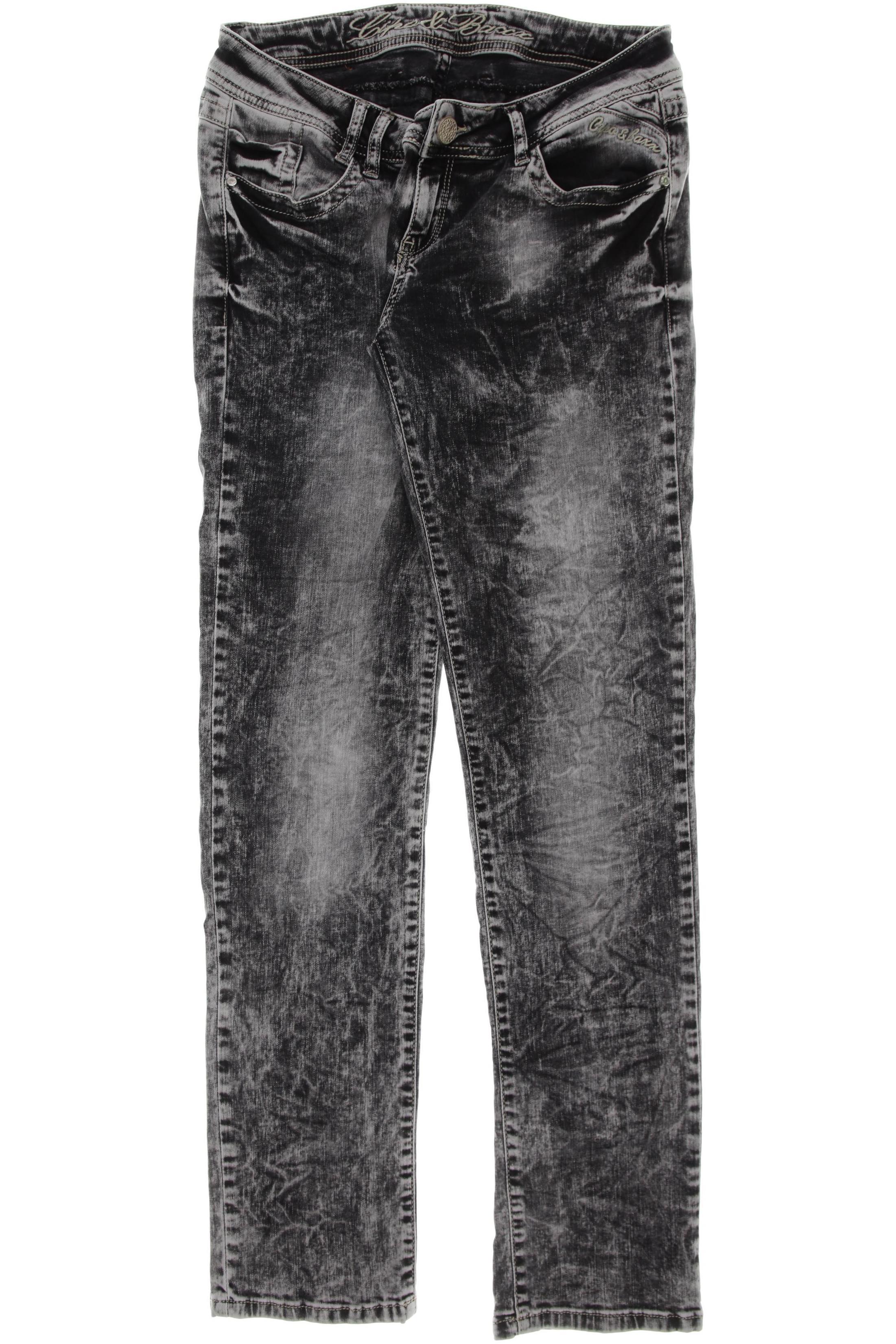 

Cipo & Baxx Damen Jeans, grau, Gr. 30