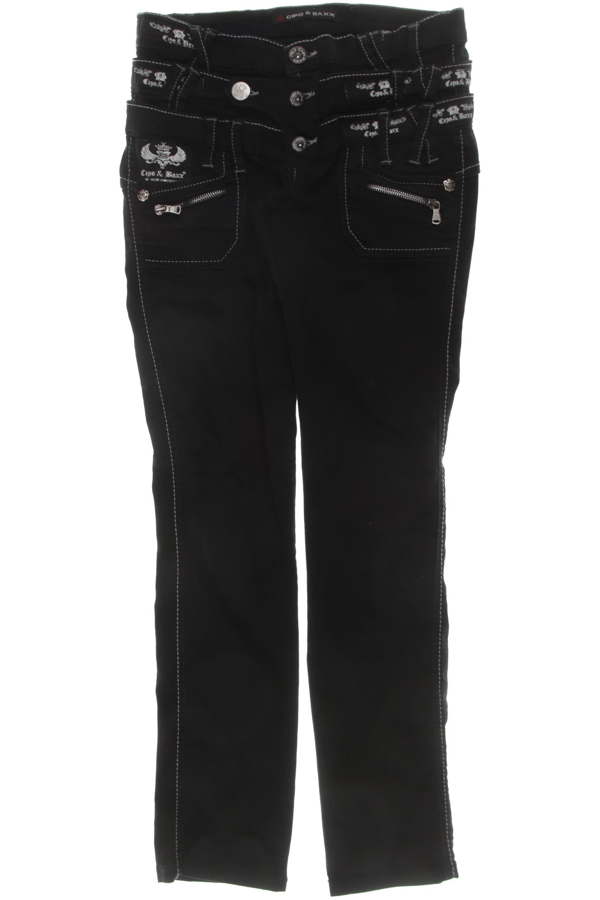 

Cipo & Baxx Damen Jeans, schwarz, Gr. 29