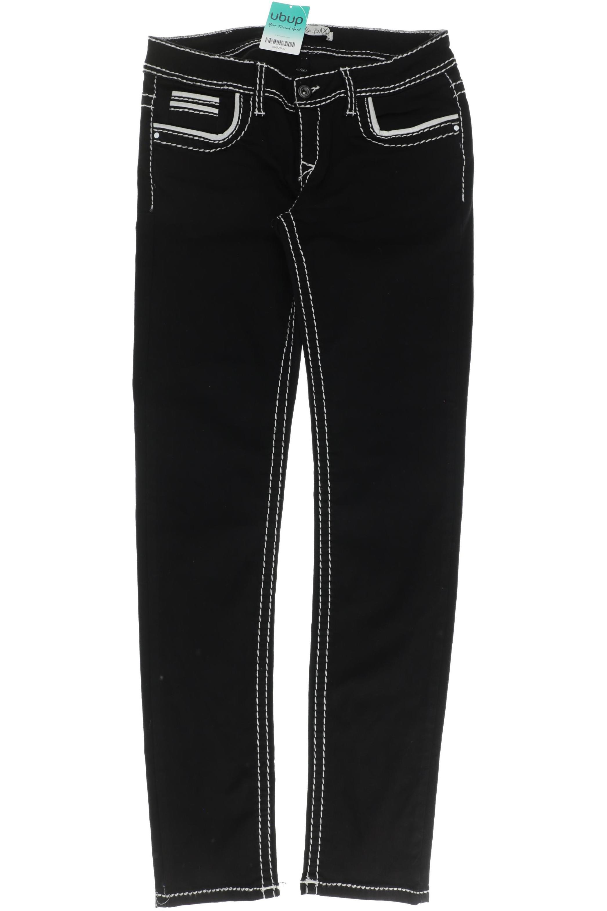

Cipo & Baxx Damen Jeans, schwarz, Gr. 29