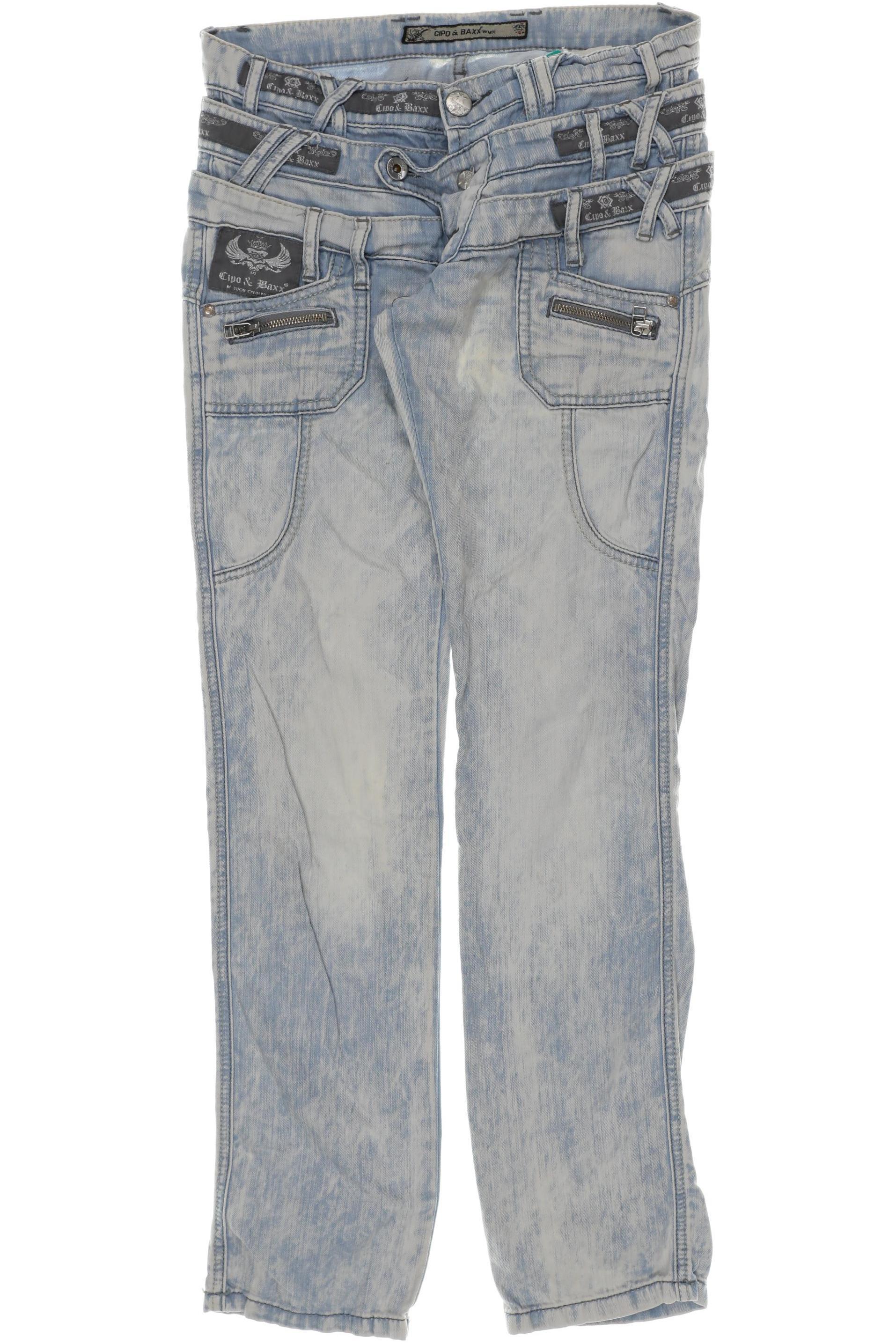 

Cipo & Baxx Damen Jeans, blau, Gr. 26