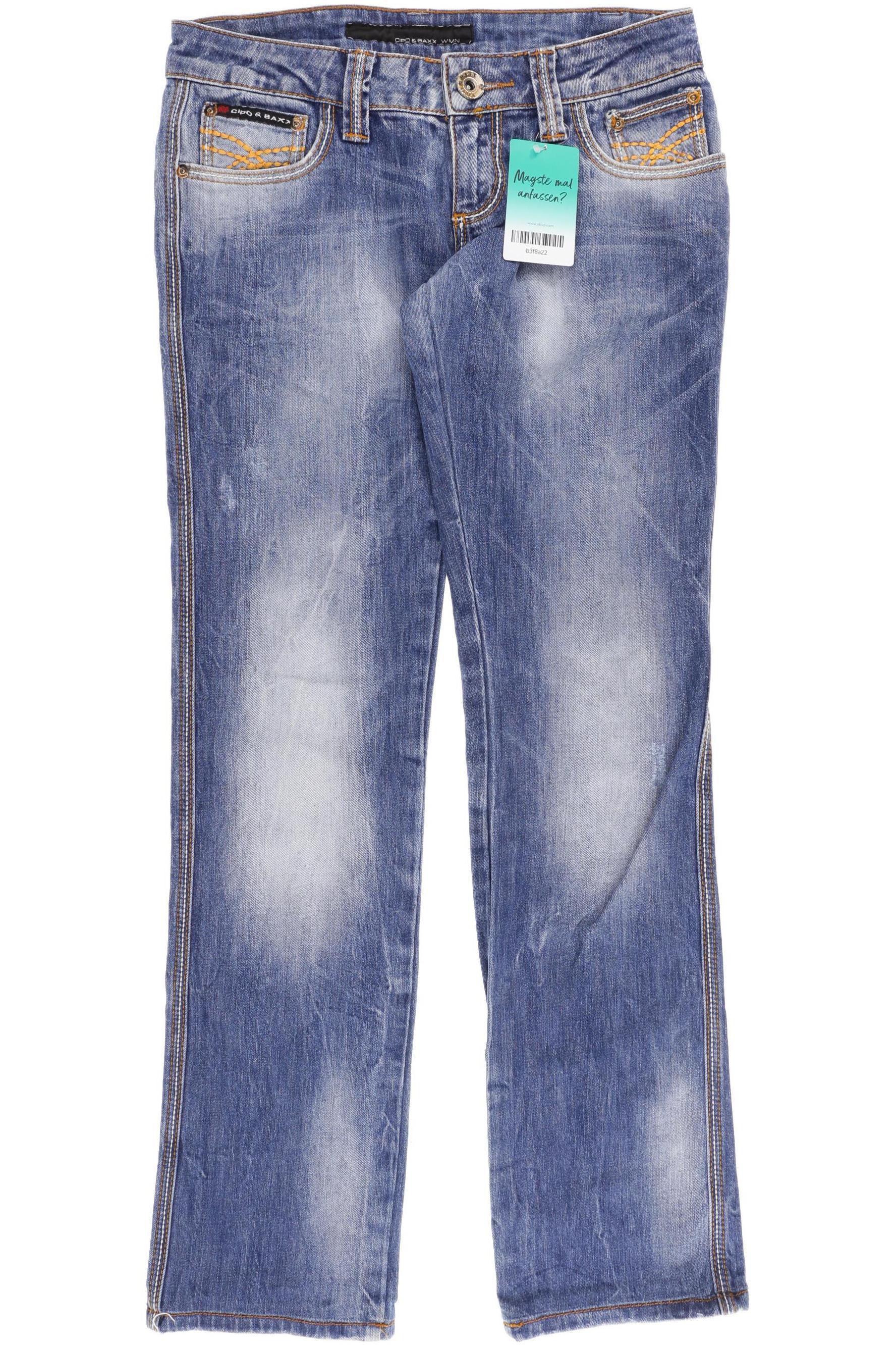 

Cipo & Baxx Damen Jeans, blau, Gr. 25