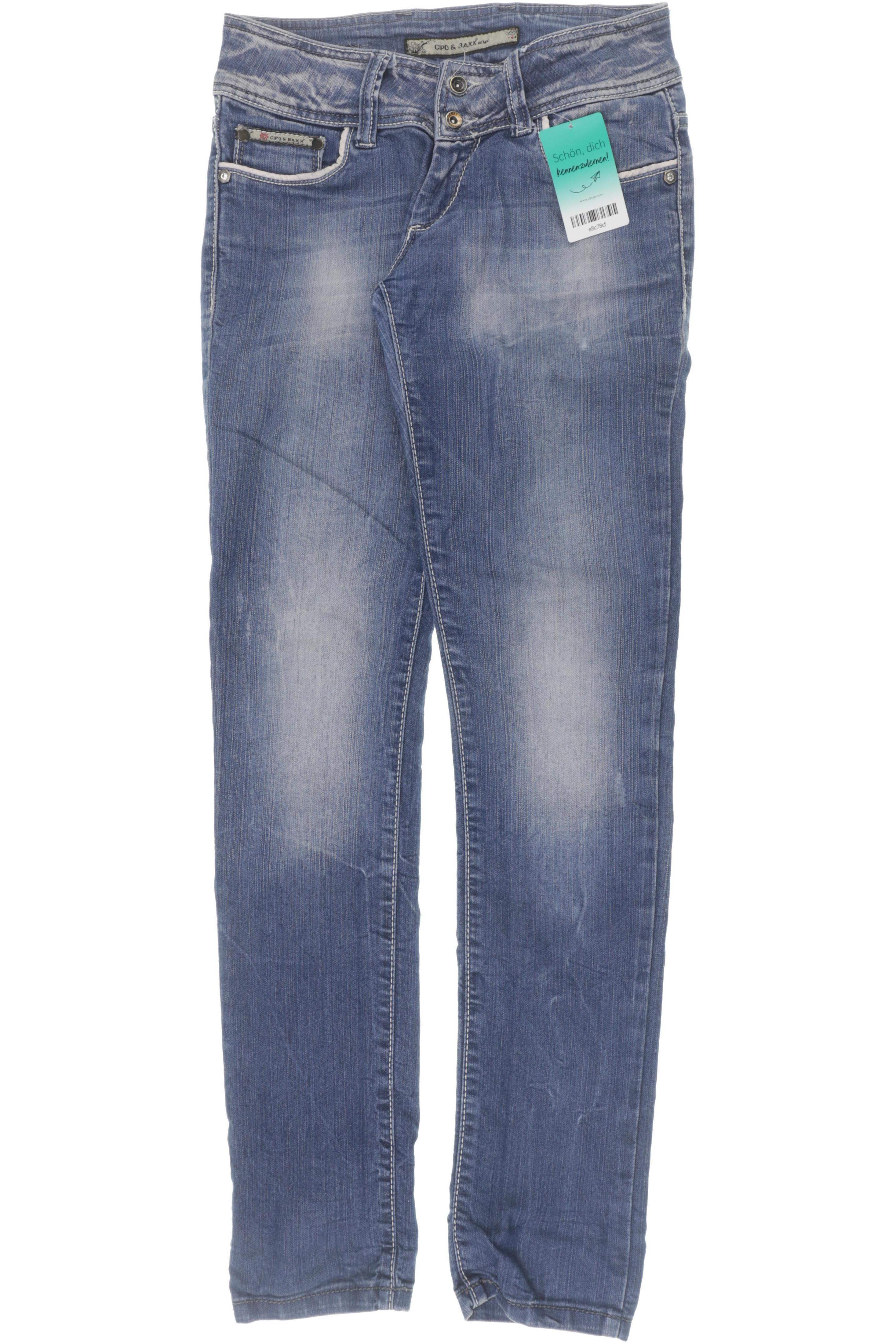 

Cipo & Baxx Damen Jeans, blau, Gr. 26