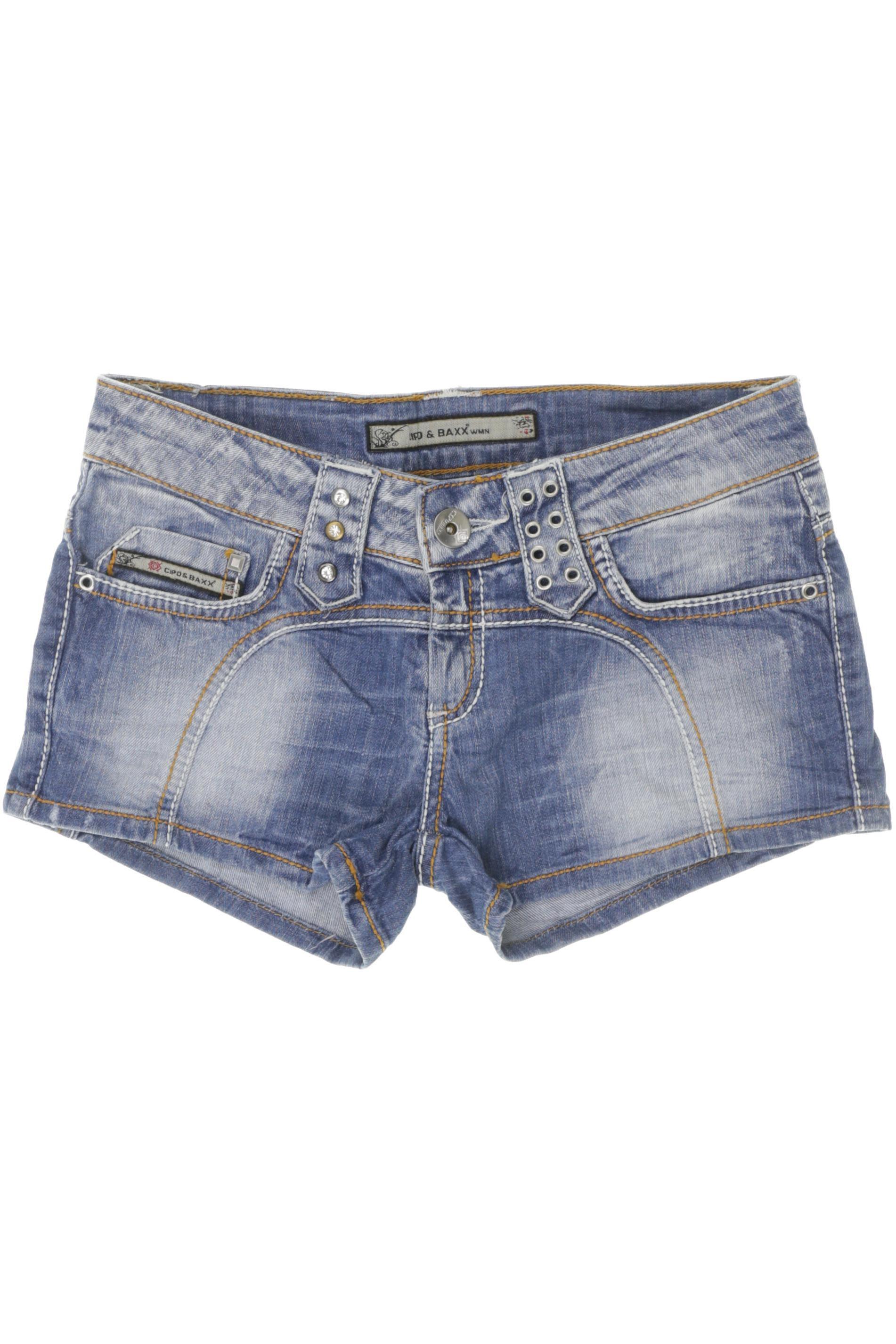

Cipo & Baxx Damen Shorts, blau, Gr. 26