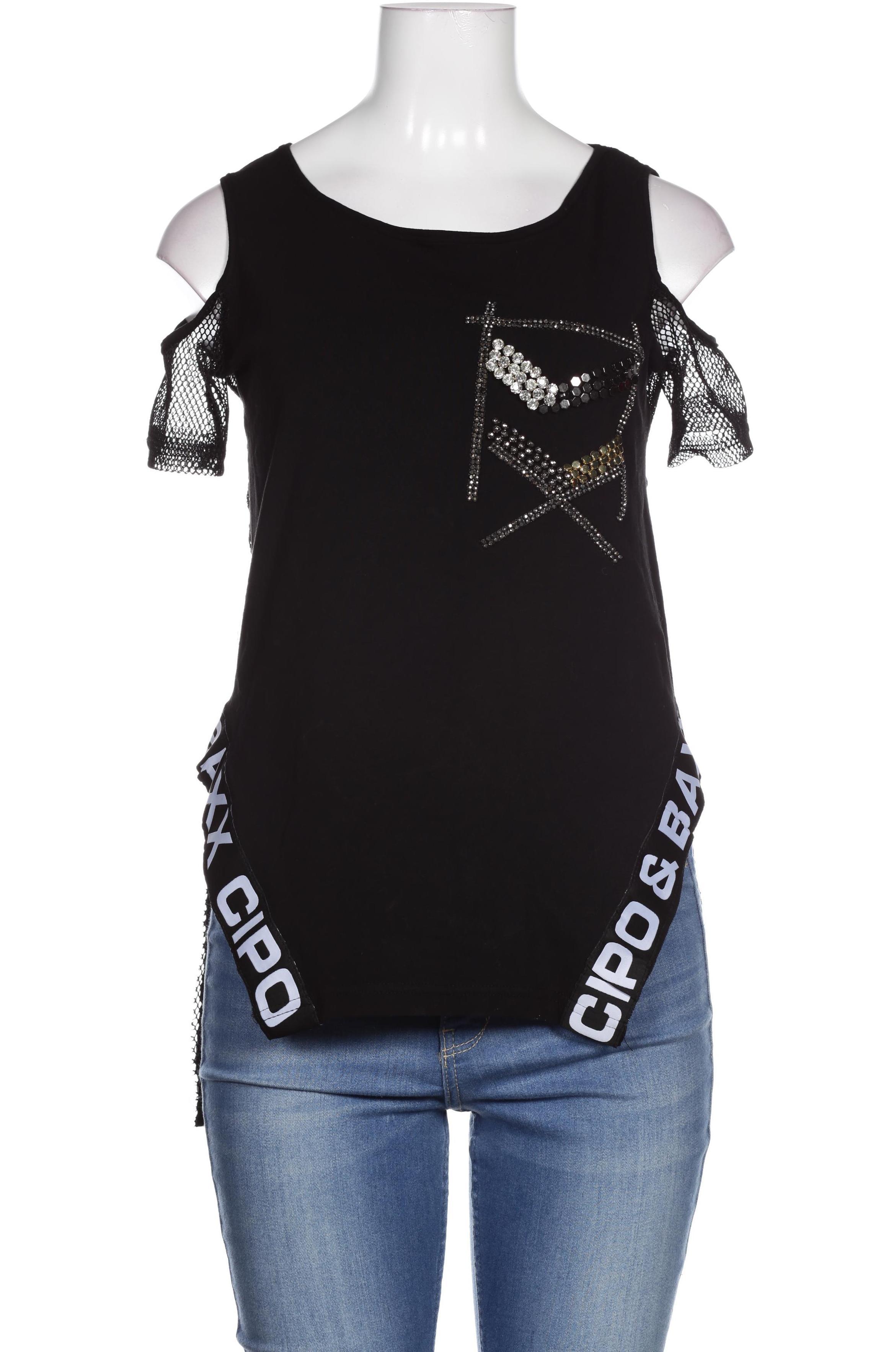 

Cipo & Baxx Damen T-Shirt, schwarz, Gr.