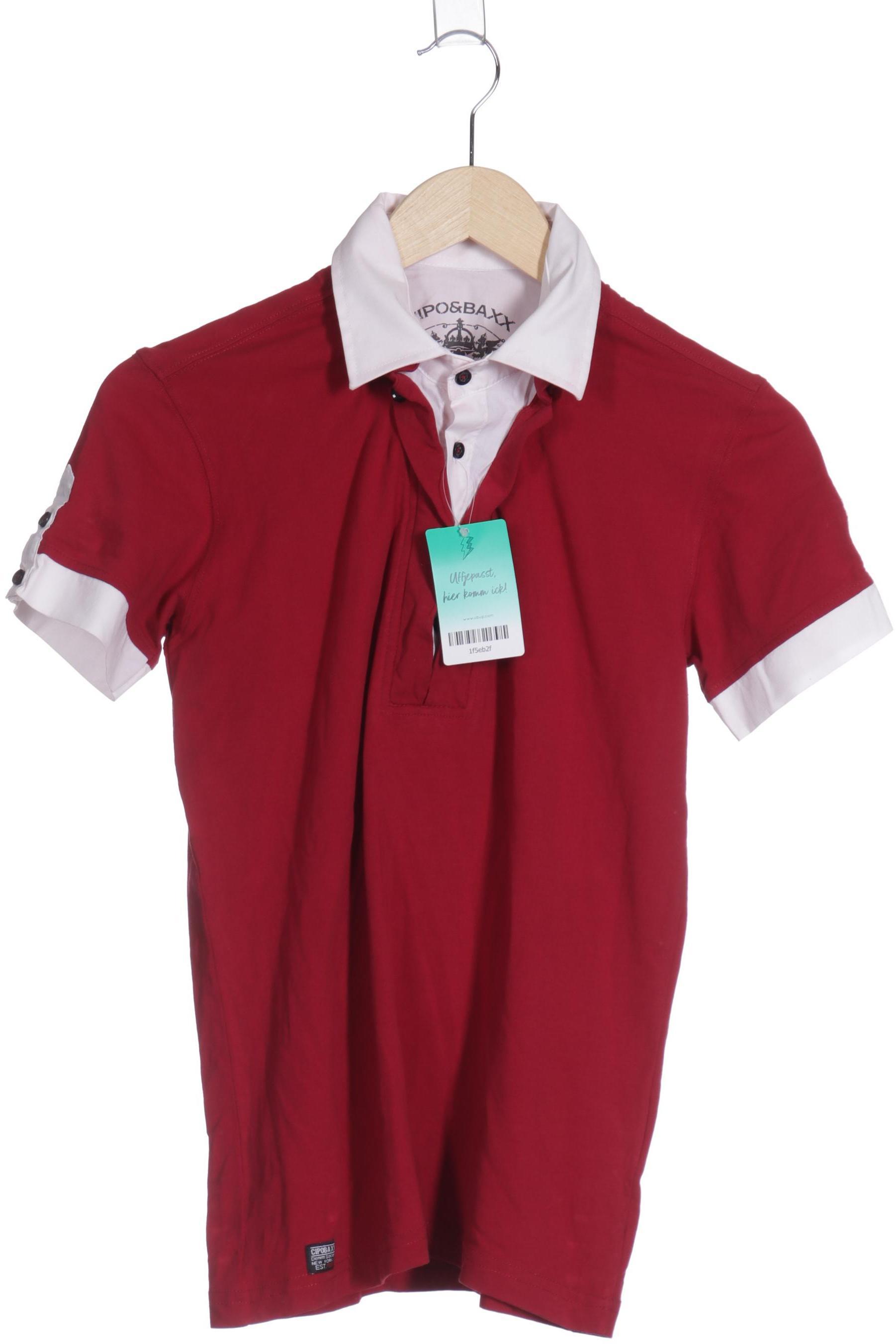 Thumbnail - Cipo &amp; Baxx Herren Poloshirt, rot, Gr.