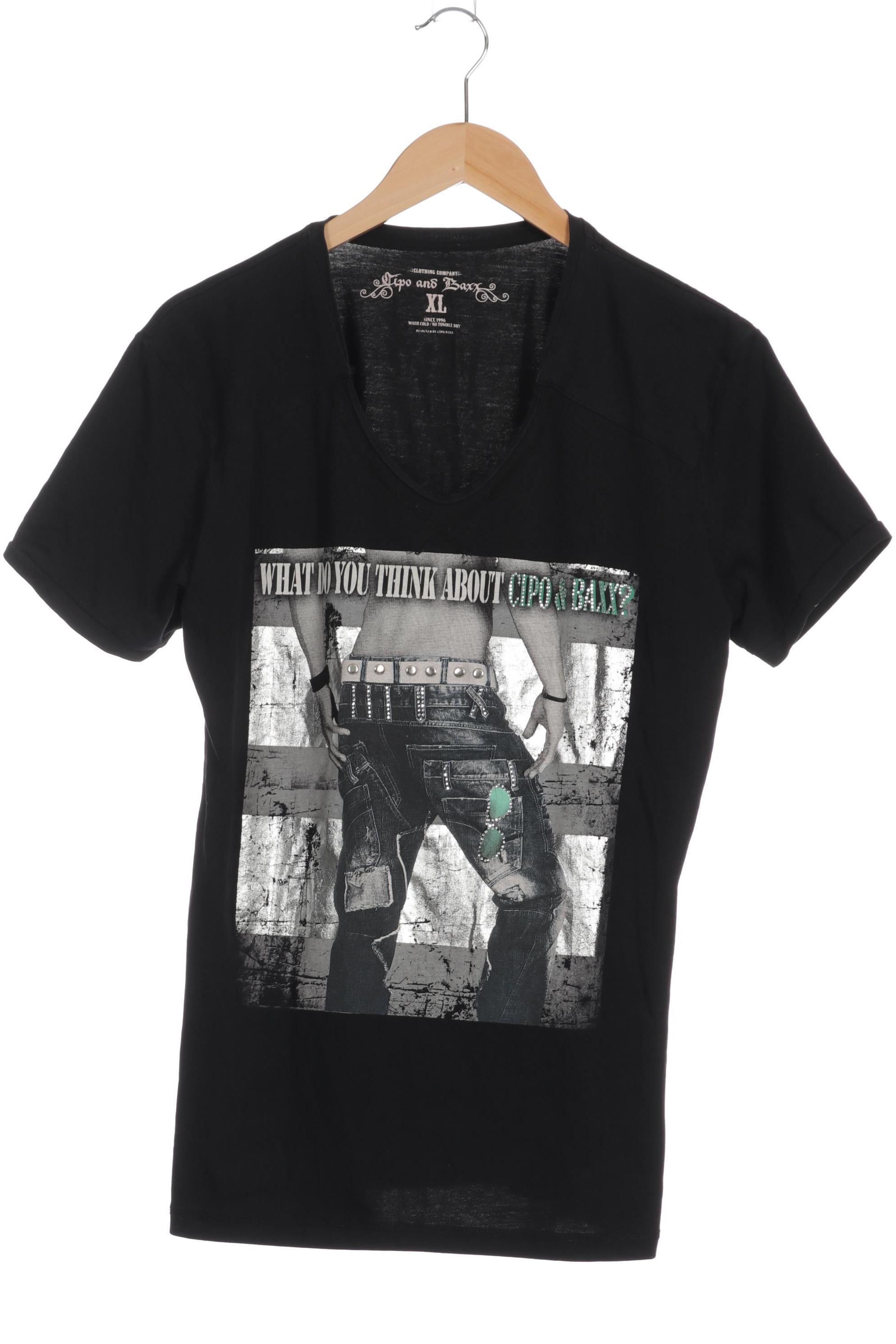 Thumbnail - Cipo &amp; Baxx Herren T-Shirt, schwarz, Gr.
