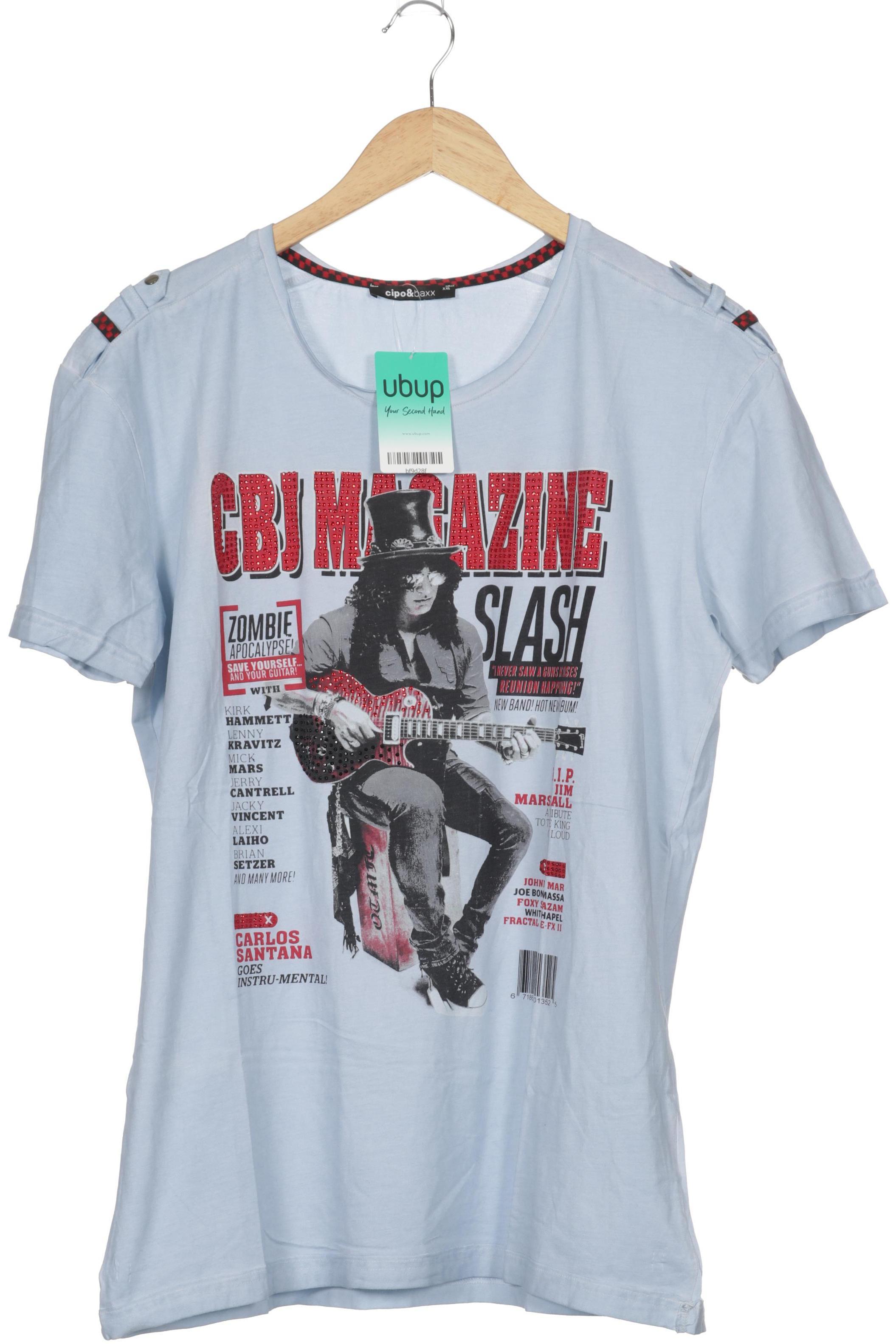 

Cipo & Baxx Herren T-Shirt, blau, Gr.