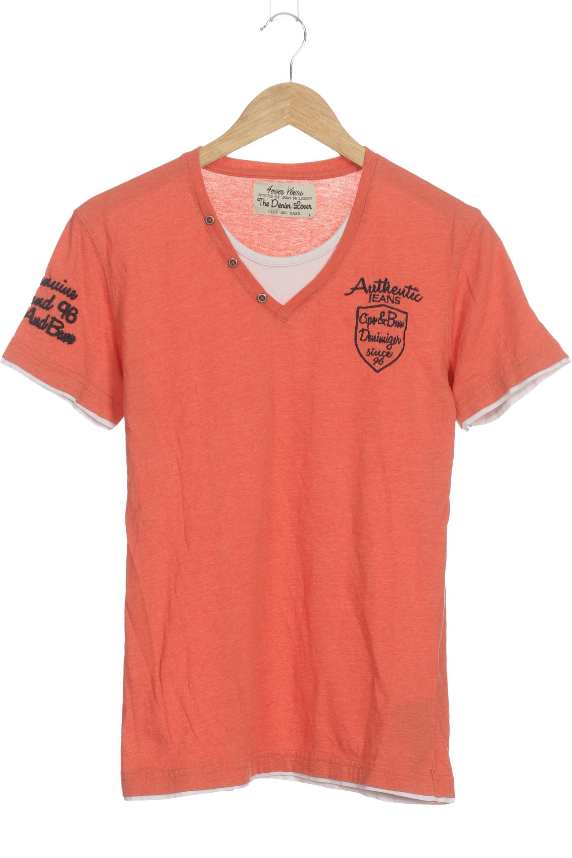 Thumbnail - Cipo &amp; Baxx Herren T-Shirt, orange, Gr.