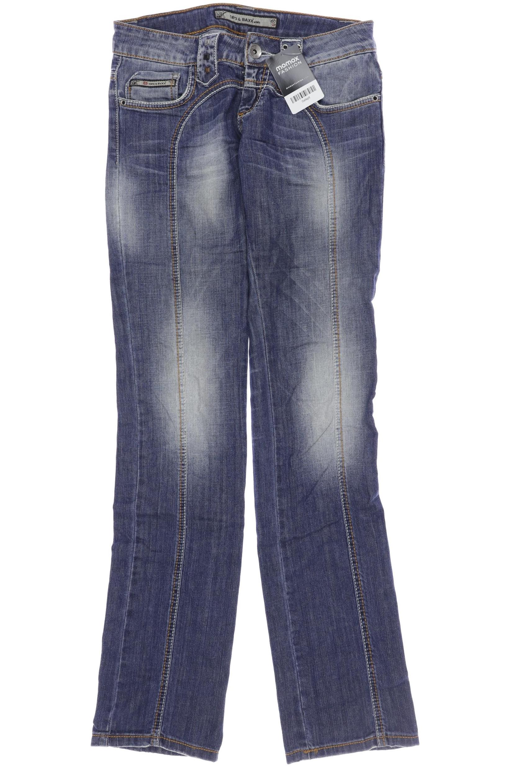 

Cipo & Baxx Damen Jeans, marineblau, Gr. 27