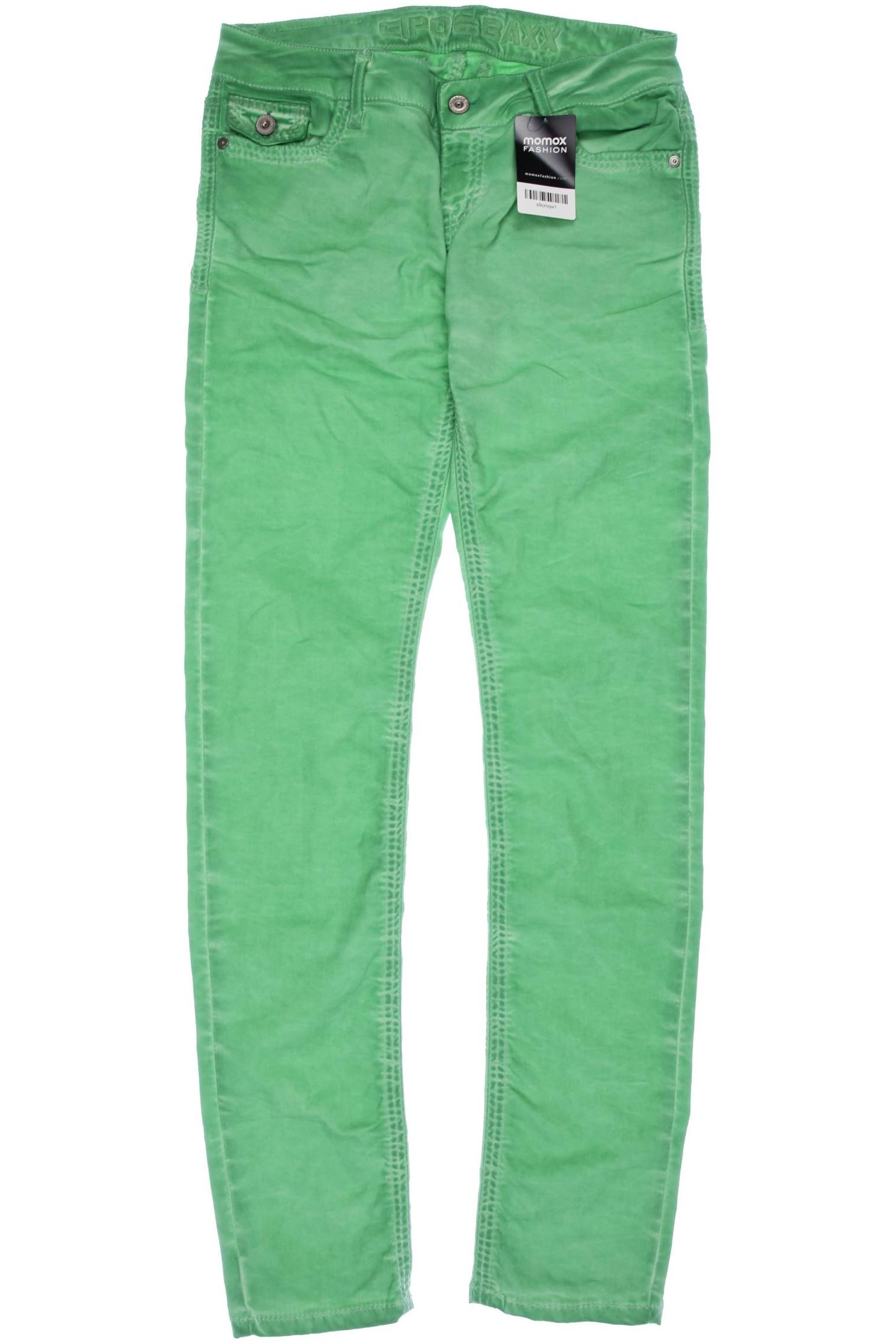 

Cipo & Baxx Damen Stoffhose, grün, Gr. 30