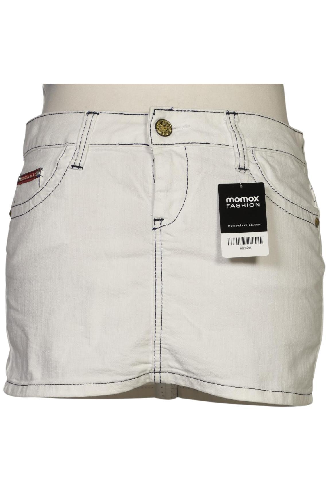 

Cipo & Baxx Damen Rock, weiß, Gr. 30