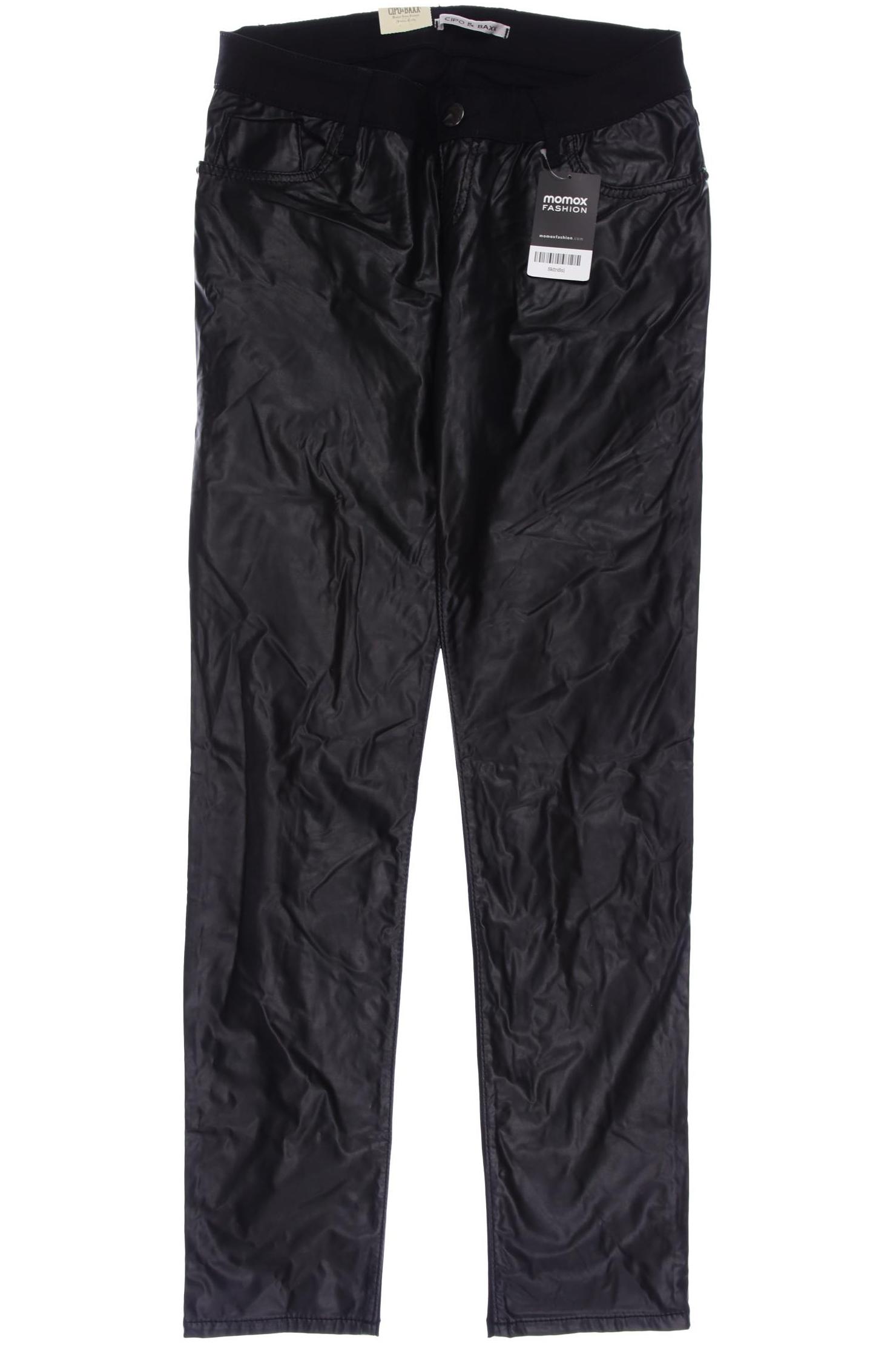 

Cipo & Baxx Damen Stoffhose, schwarz, Gr. 32