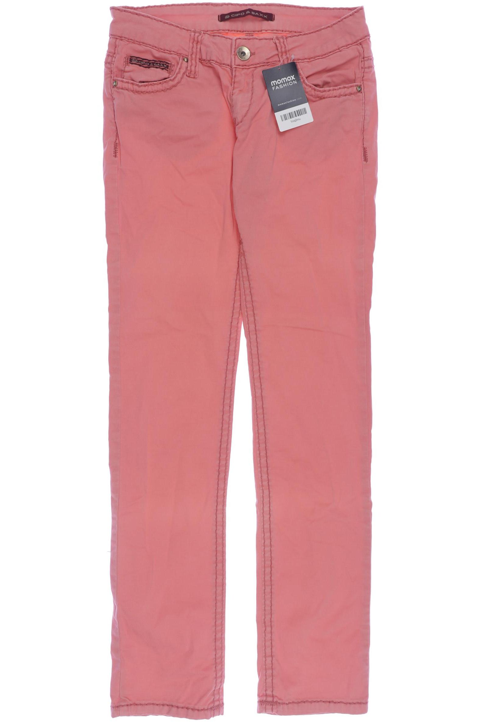 

Cipo & Baxx Damen Jeans, pink, Gr. 27