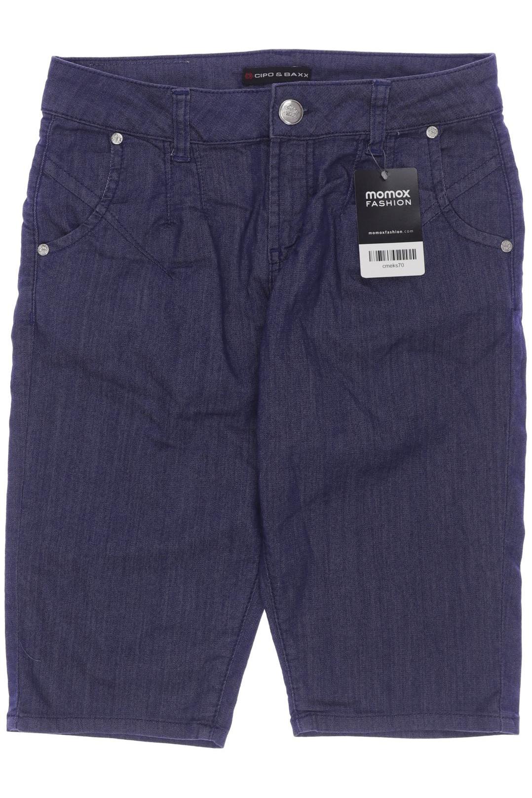 

Cipo & Baxx Damen Shorts, marineblau, Gr. 27