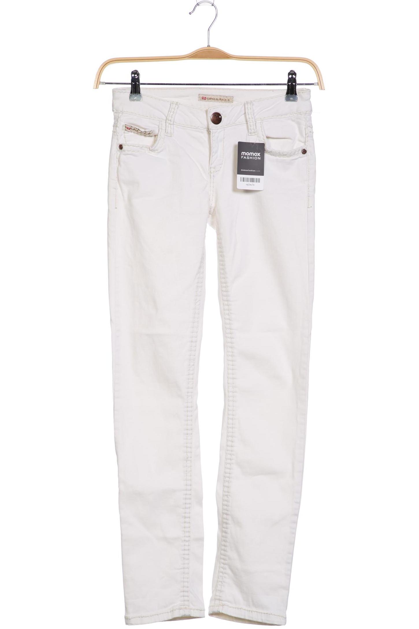 

Cipo & Baxx Damen Jeans, weiß, Gr. 40