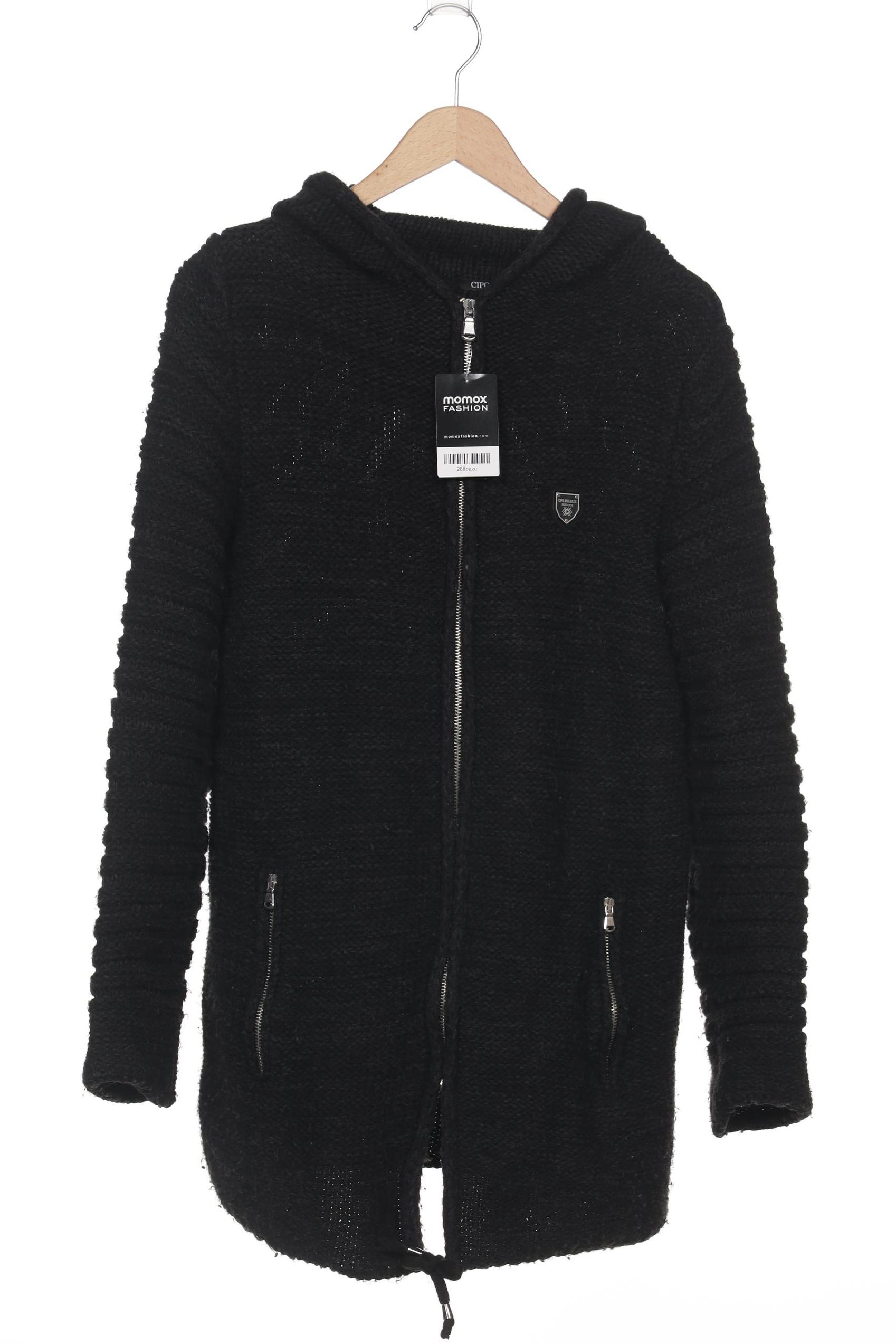 

Cipo & Baxx Damen Strickjacke, schwarz, Gr. 38