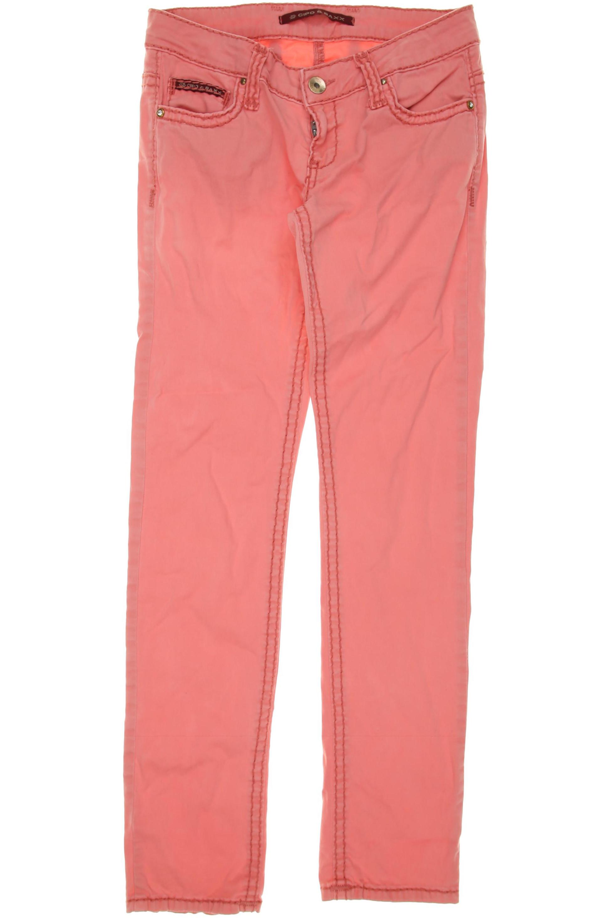 

Cipo & Baxx Damen Jeans, pink, Gr. 27