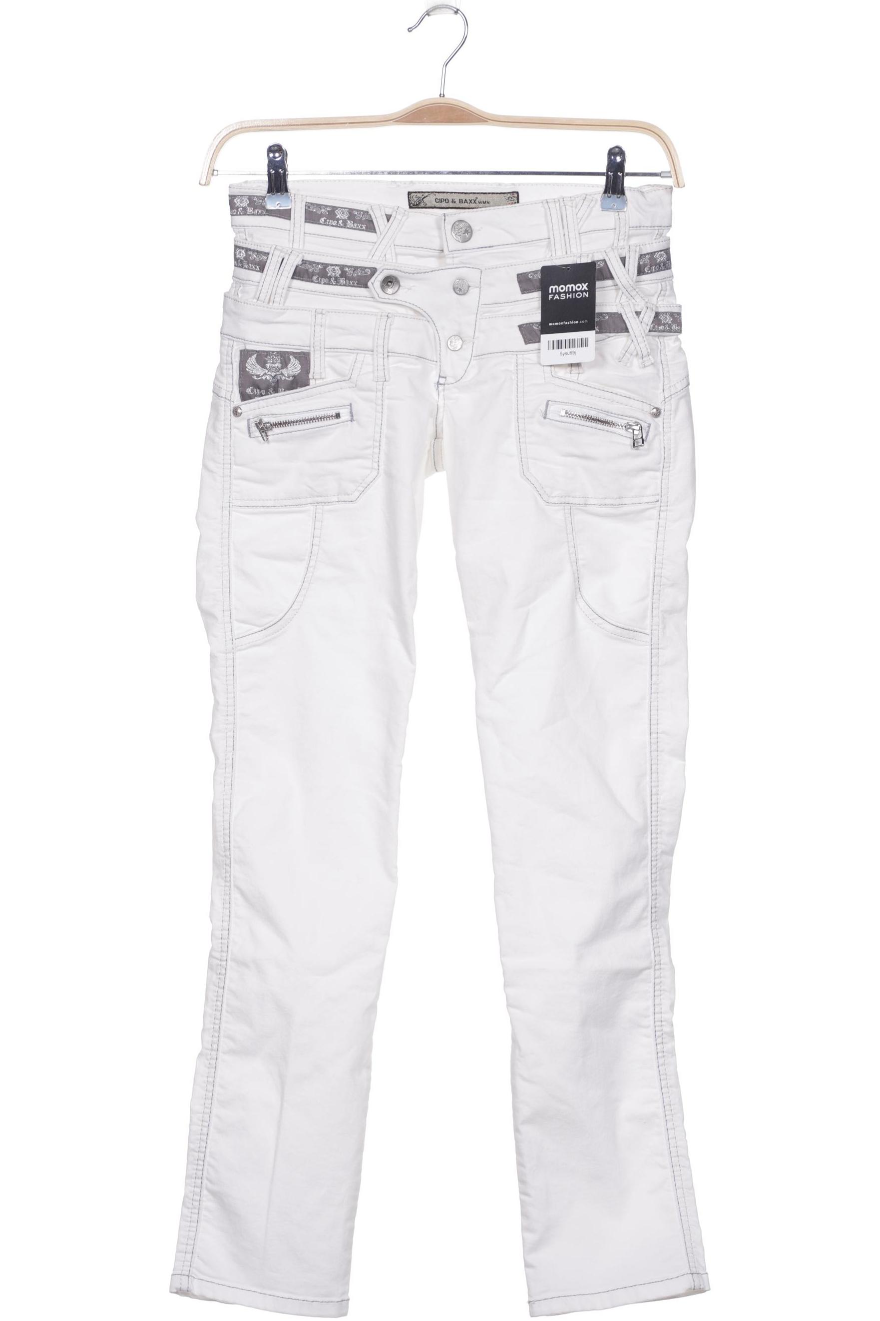 

Cipo & Baxx Damen Jeans, weiß