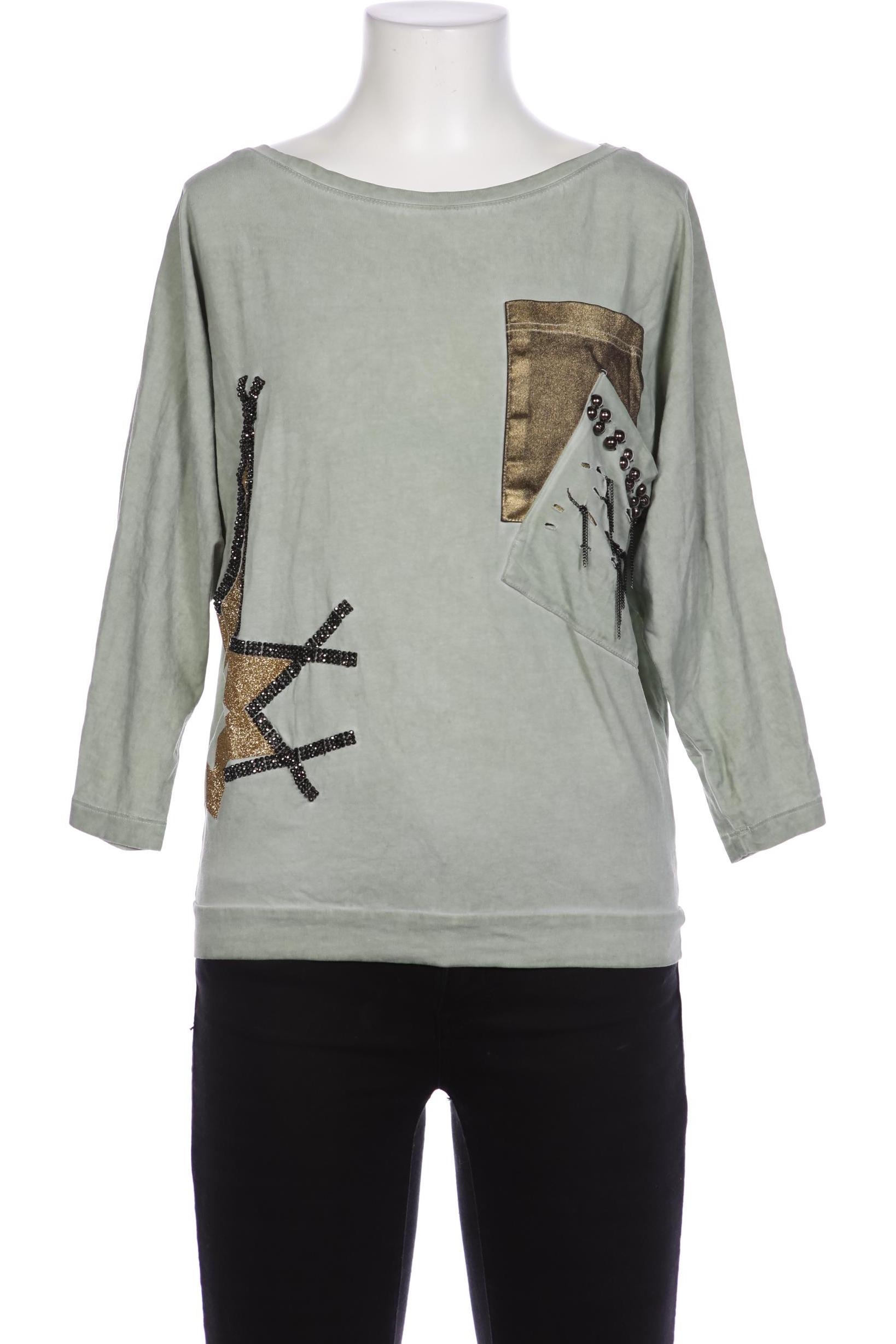 

Cipo & Baxx Damen Langarmshirt, grün, Gr. 34