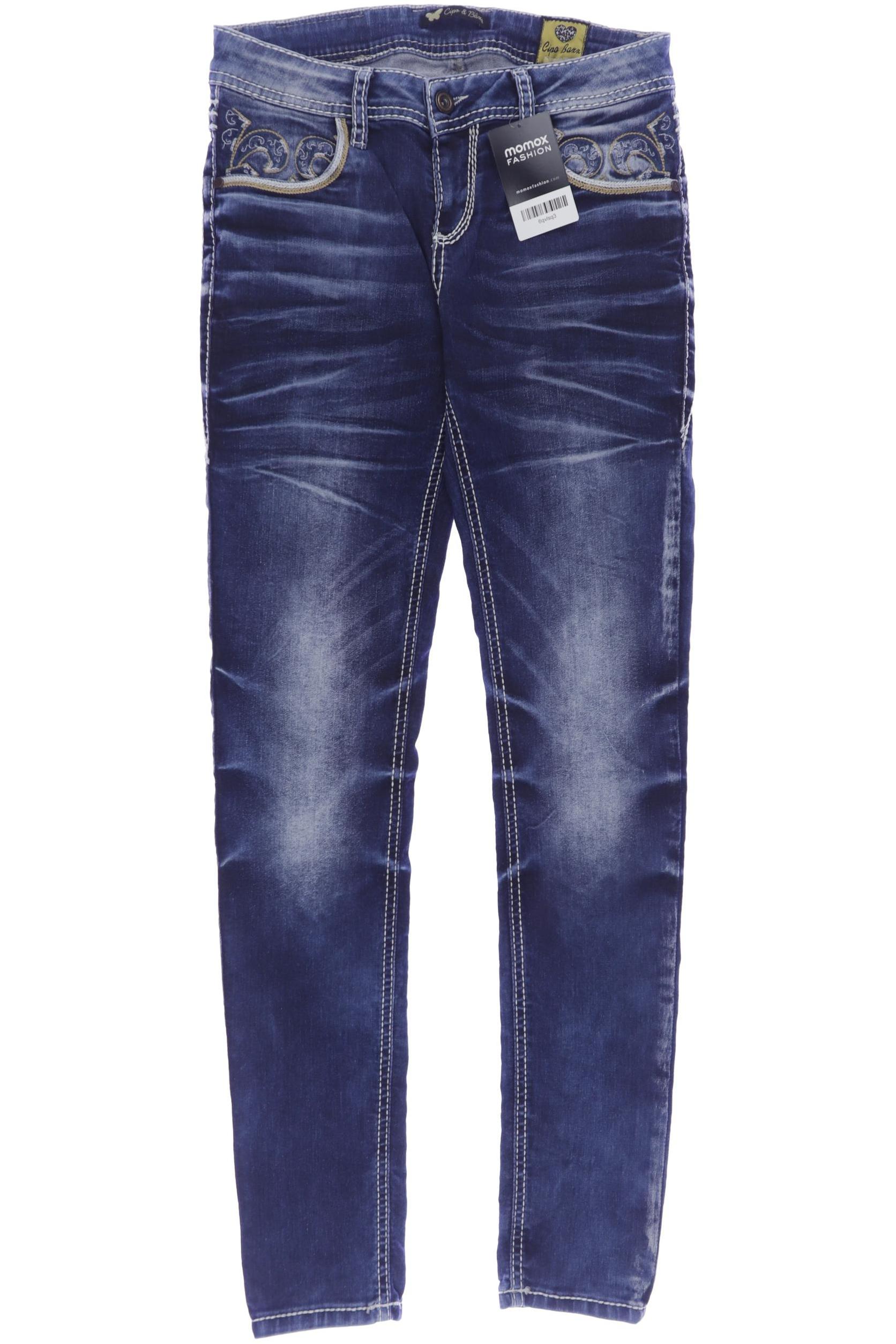 

Cipo & Baxx Damen Jeans, blau, Gr. 27