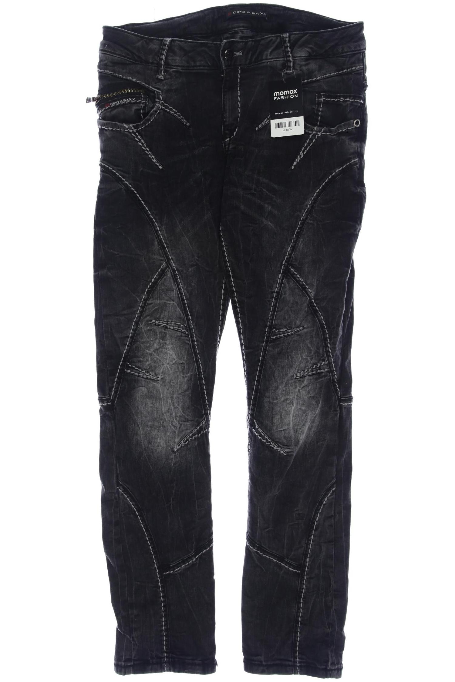 

Cipo & Baxx Damen Jeans, schwarz, Gr. 31