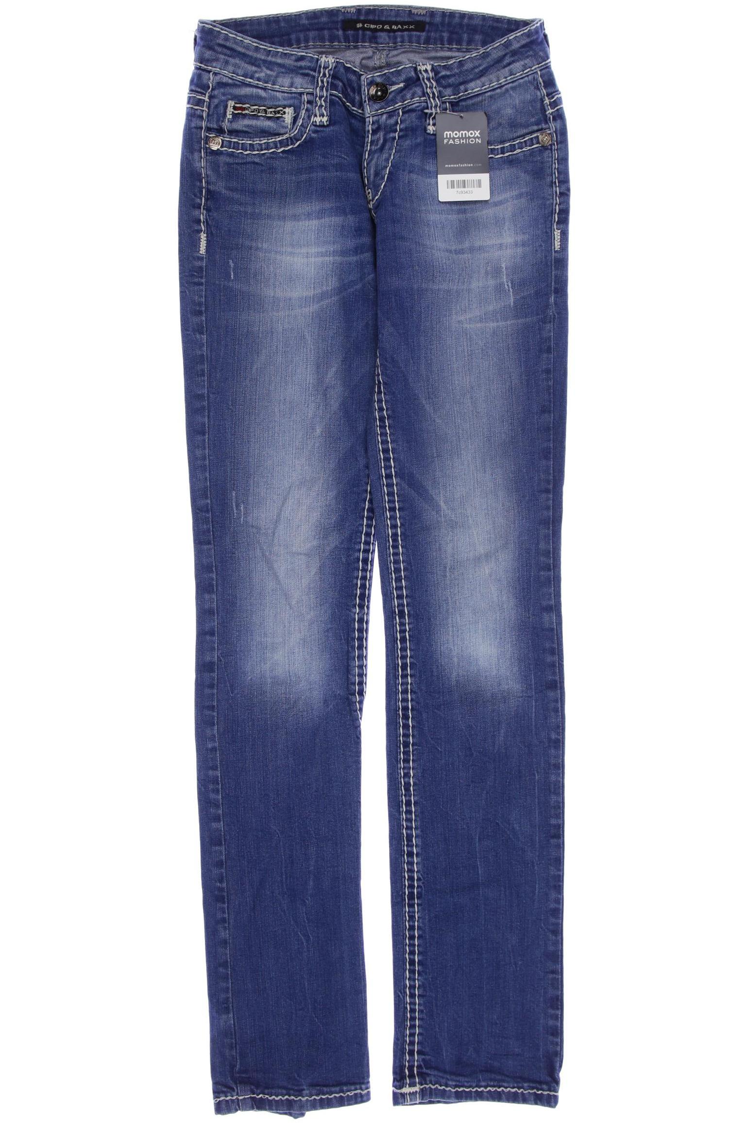 

Cipo & Baxx Damen Jeans, blau, Gr. 28