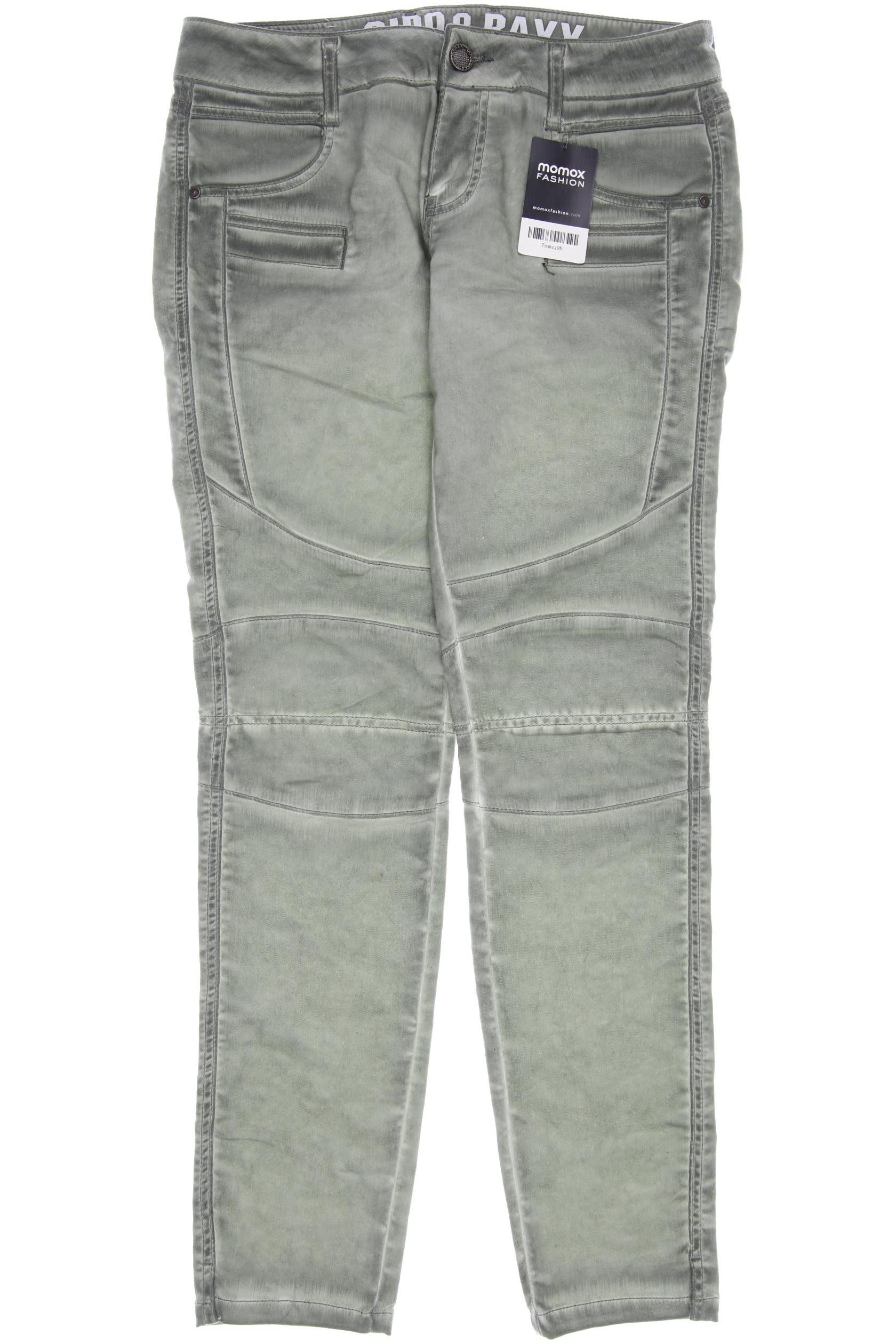 

Cipo & Baxx Damen Jeans, grün