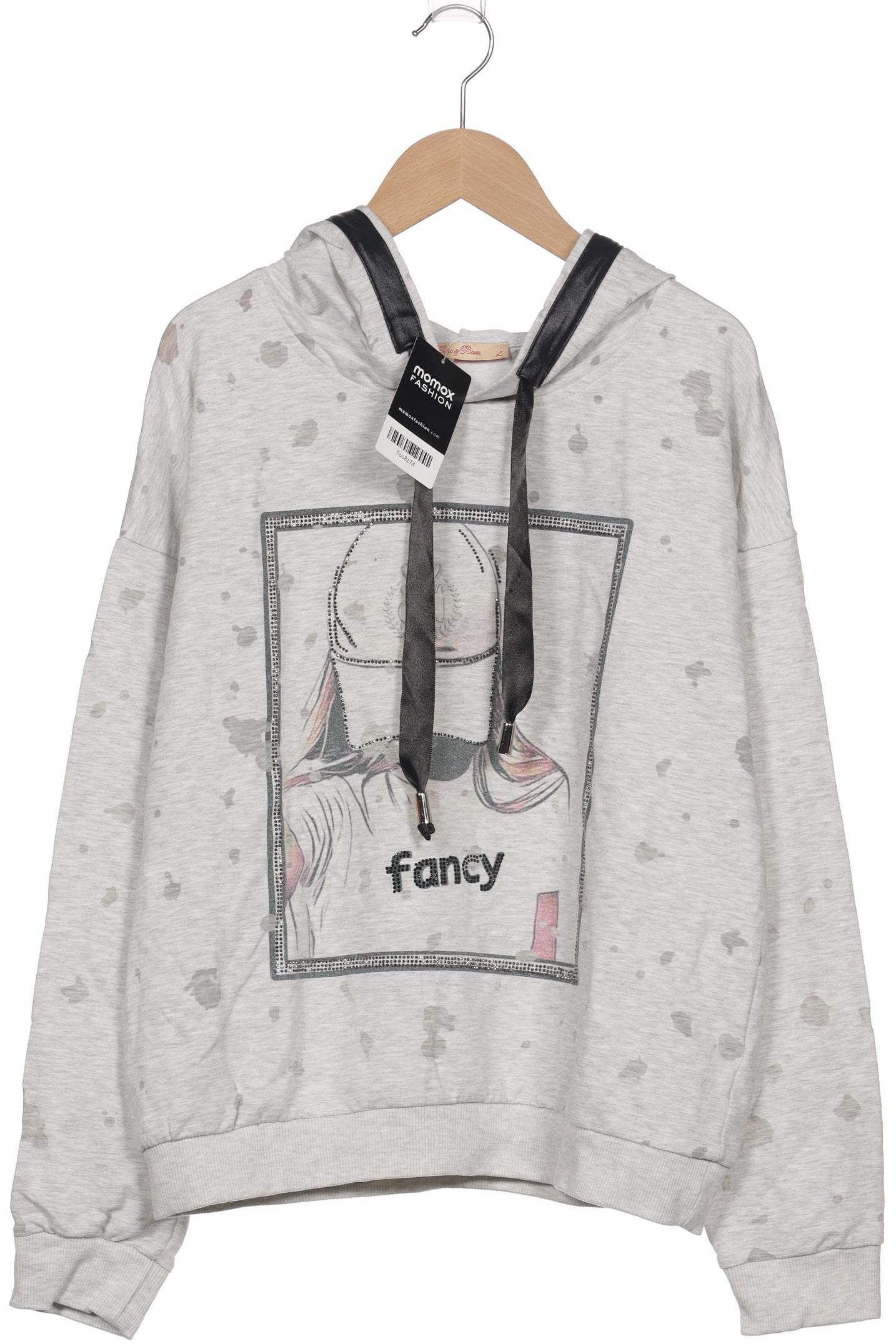 

Cipo & Baxx Damen Kapuzenpullover, grau, Gr. 42