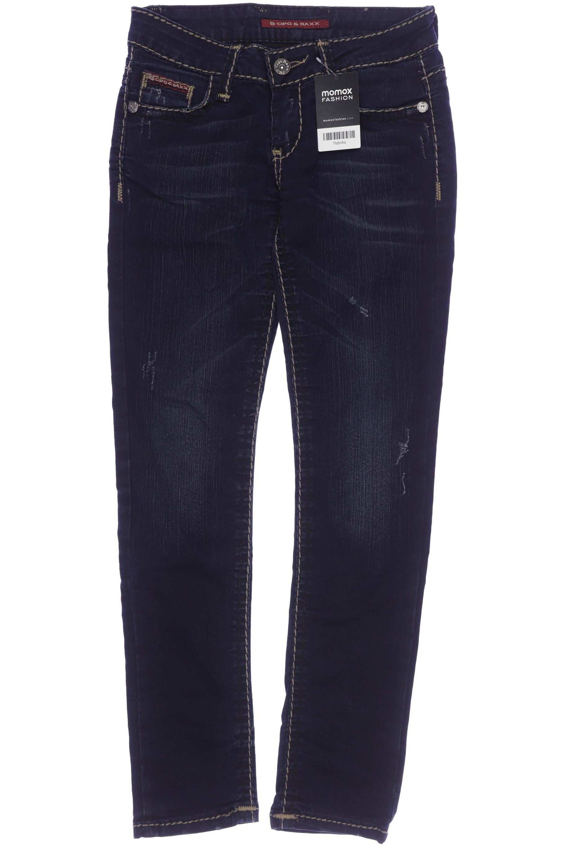 

Cipo & Baxx Damen Jeans, marineblau, Gr. 27
