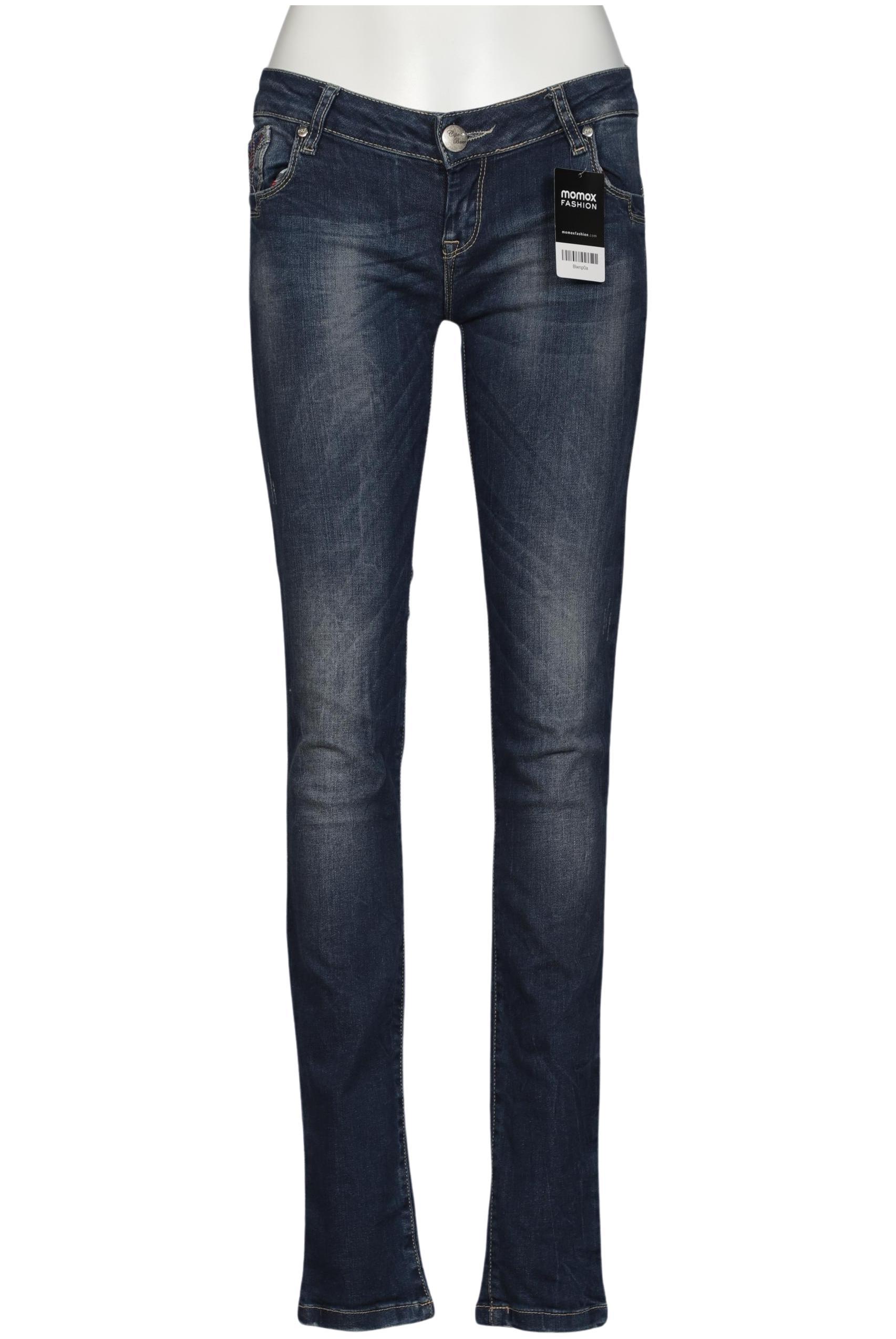 

Cipo & Baxx Damen Jeans, marineblau, Gr. 28