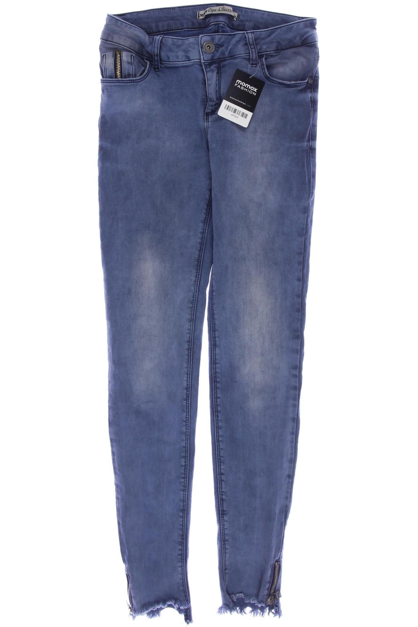 

Cipo & Baxx Damen Jeans, blau, Gr. 27