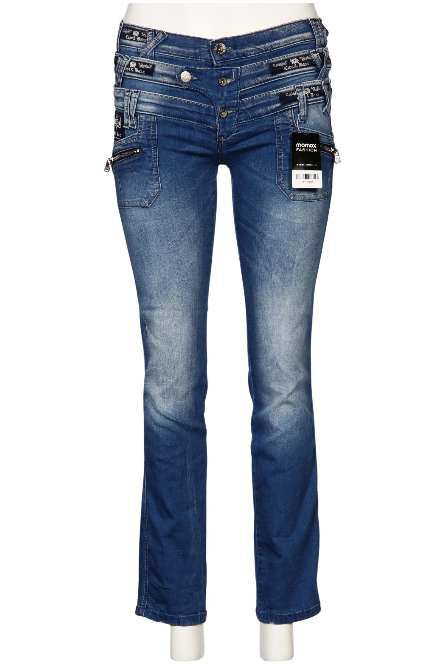 

Cipo & Baxx Damen Jeans, blau, Gr. 31