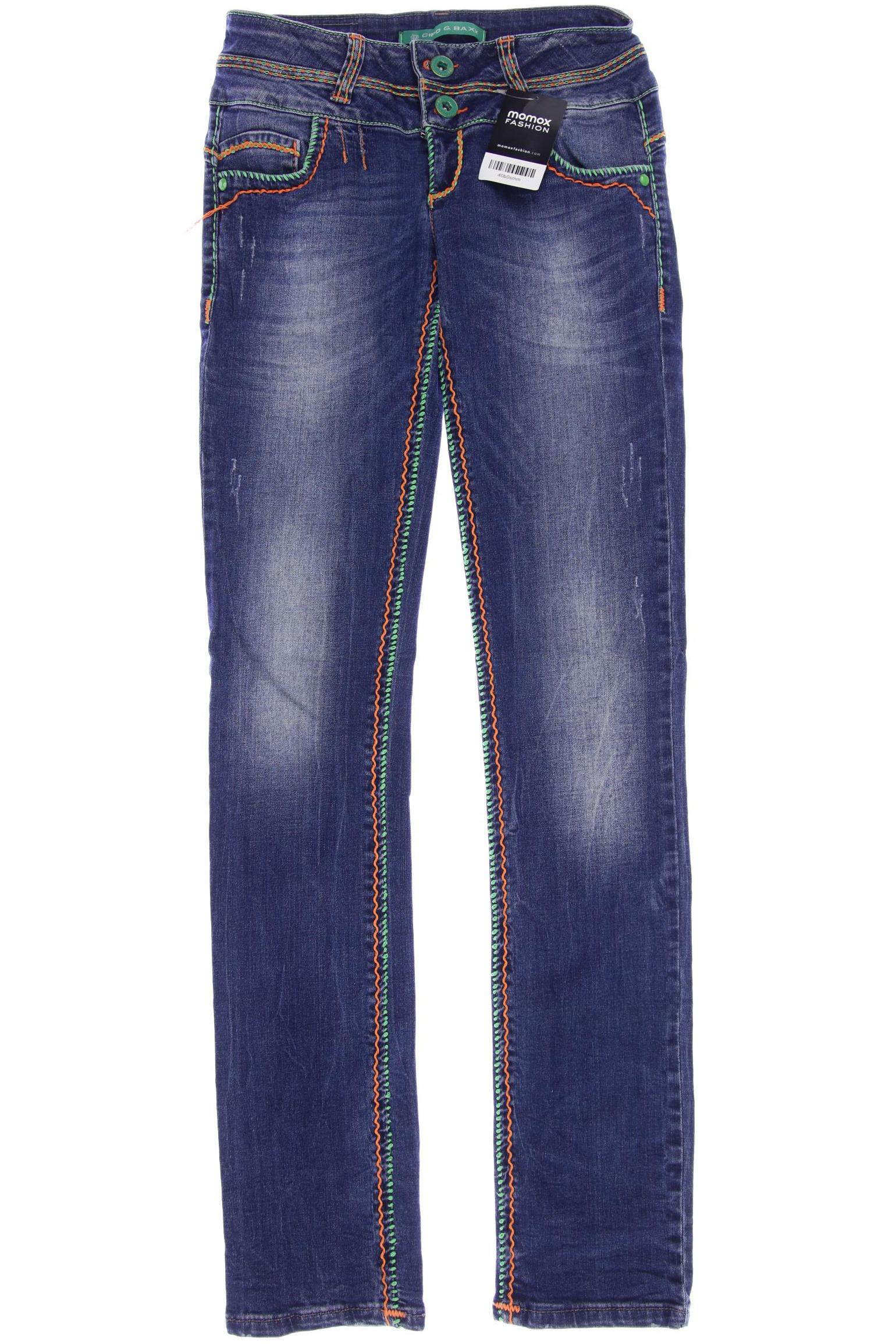 

Cipo & Baxx Damen Jeans, marineblau