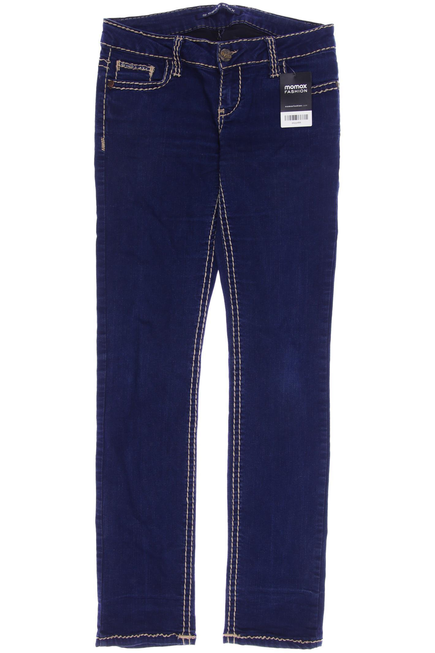 

Cipo & Baxx Damen Jeans, marineblau