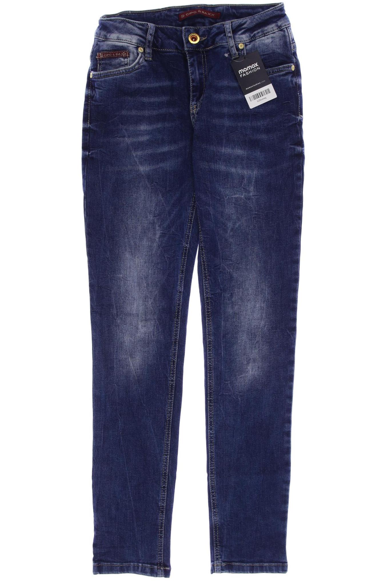 

Cipo & Baxx Damen Jeans, marineblau, Gr. 24