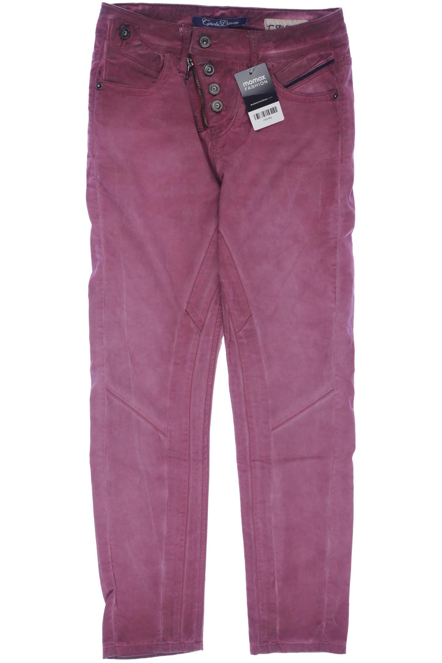 

Cipo & Baxx Damen Jeans, pink, Gr. 26