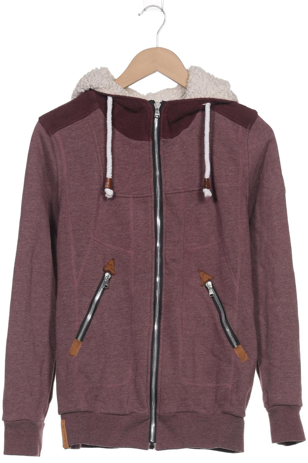 

Cipo & Baxx Damen Kapuzenpullover, bordeaux, Gr. 42