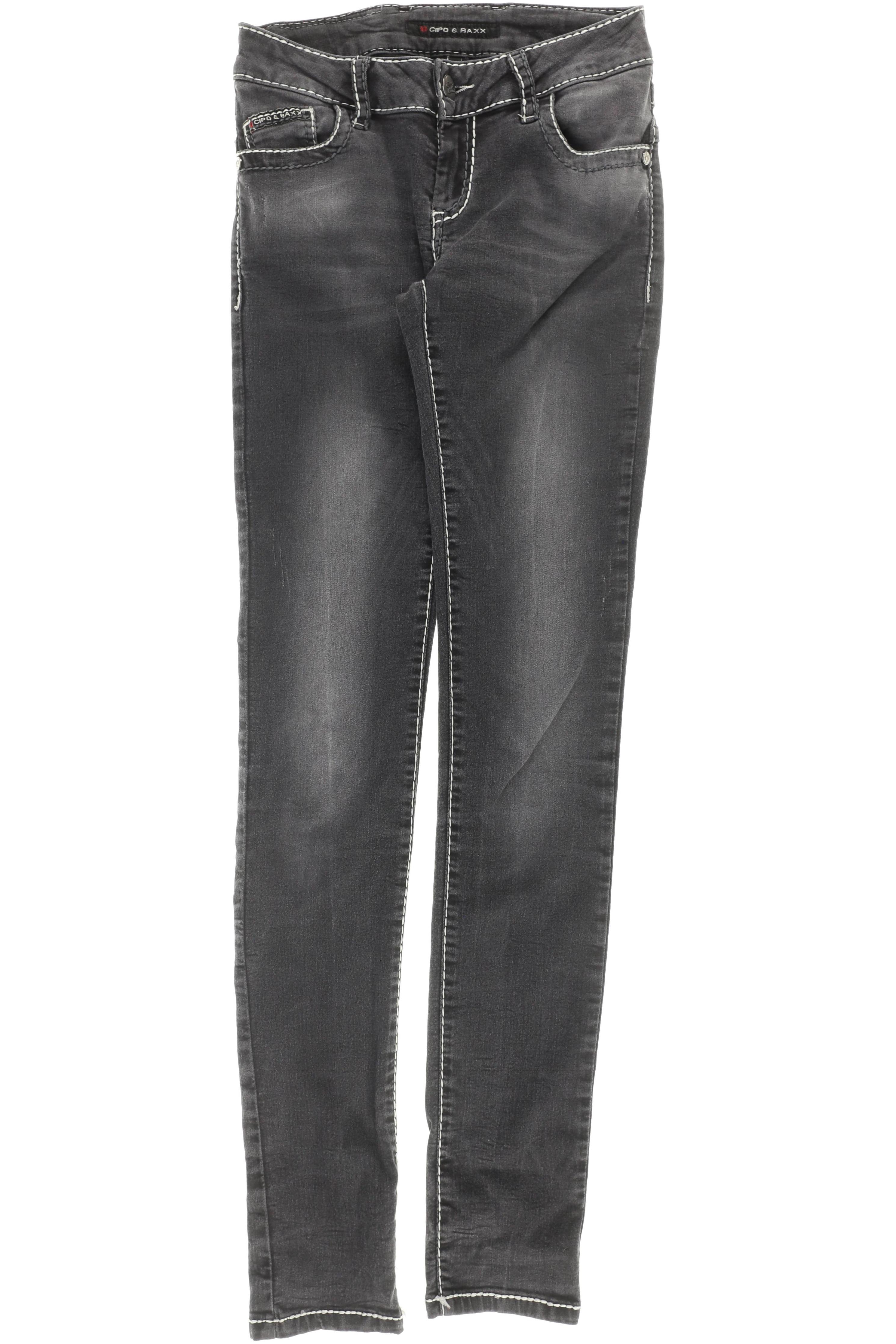 

Cipo & Baxx Damen Jeans, grau, Gr. 26