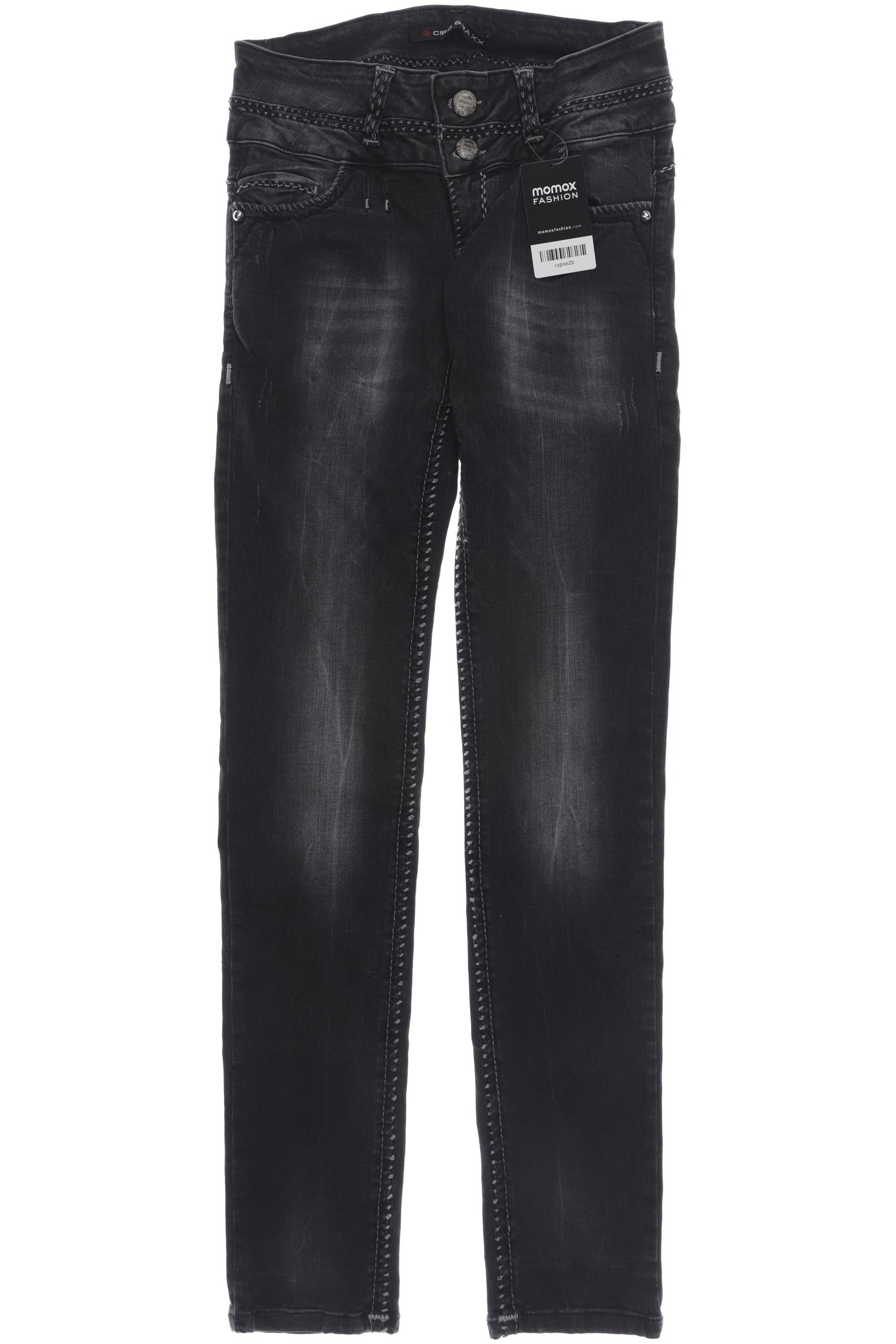 

Cipo & Baxx Damen Jeans, grau, Gr. 28