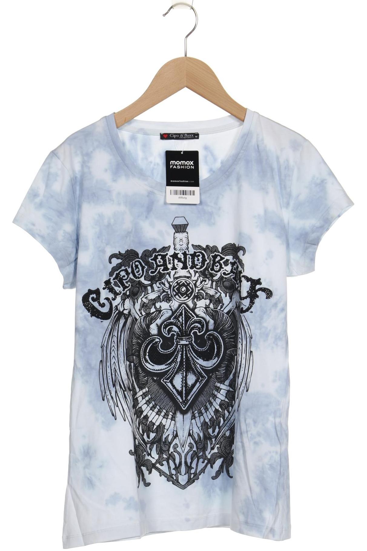 

Cipo & Baxx Damen T-Shirt, hellblau, Gr. 38