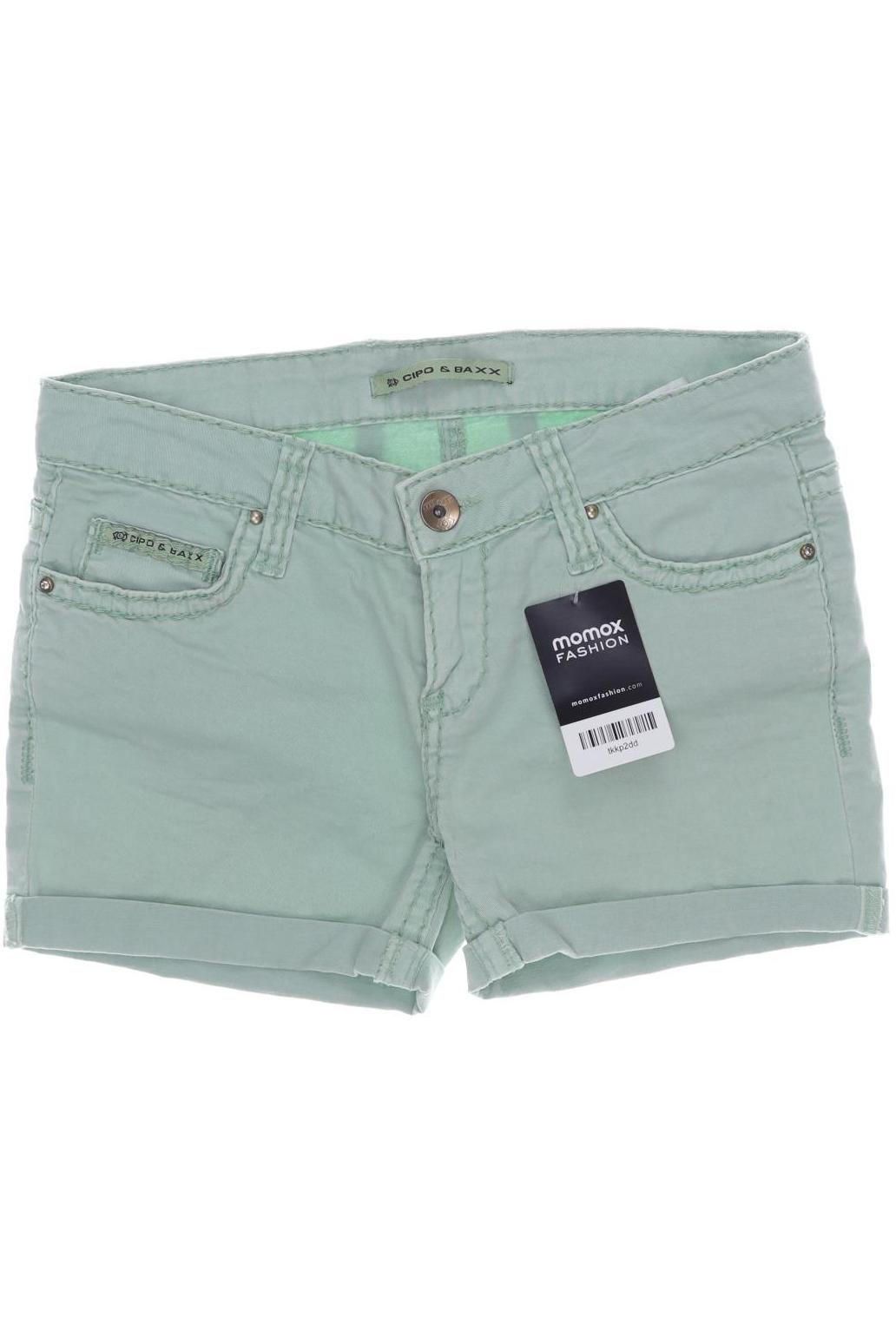 

Cipo & Baxx Damen Shorts, grün, Gr. 40