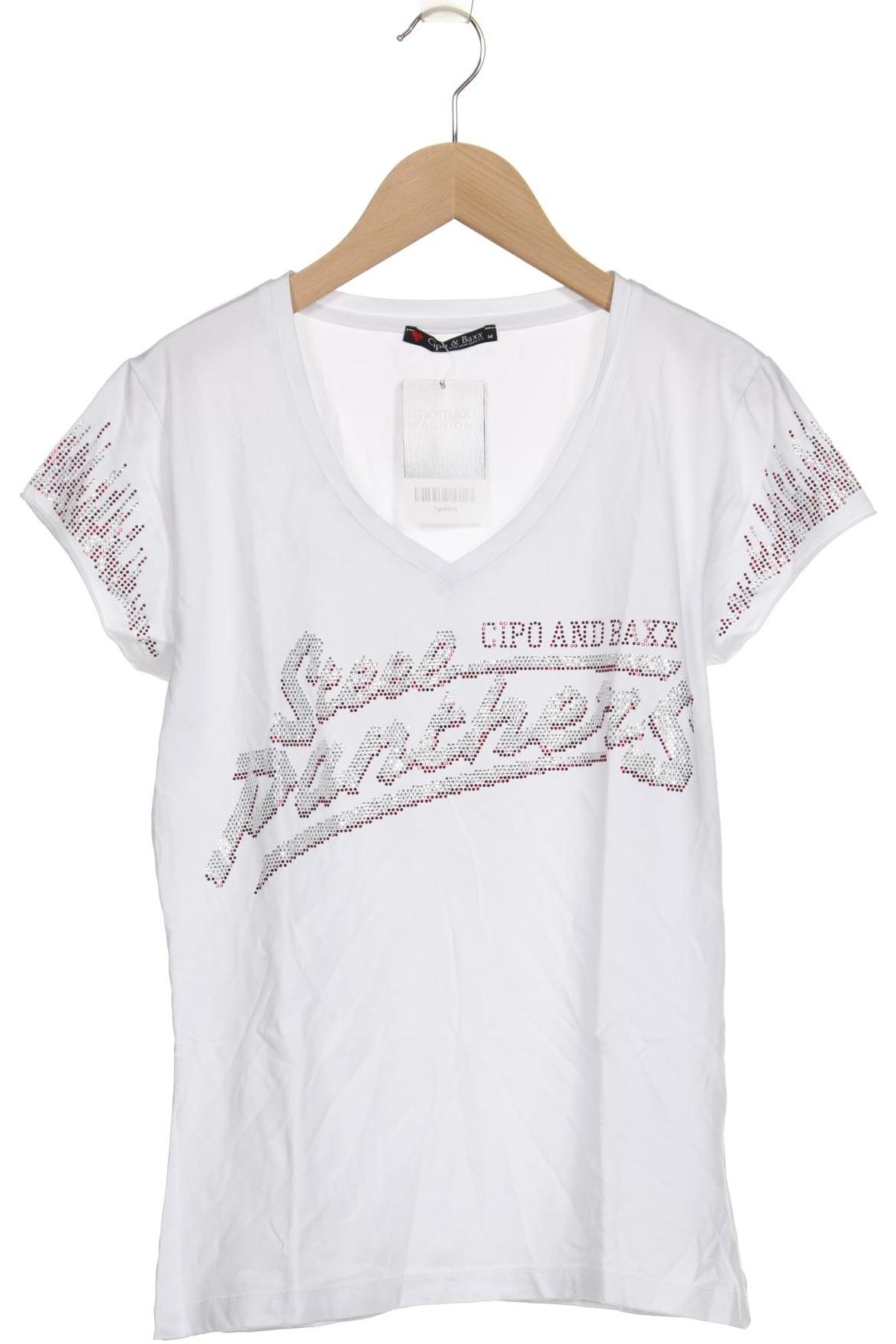 

Cipo & Baxx Damen T-Shirt, weiß, Gr. 38