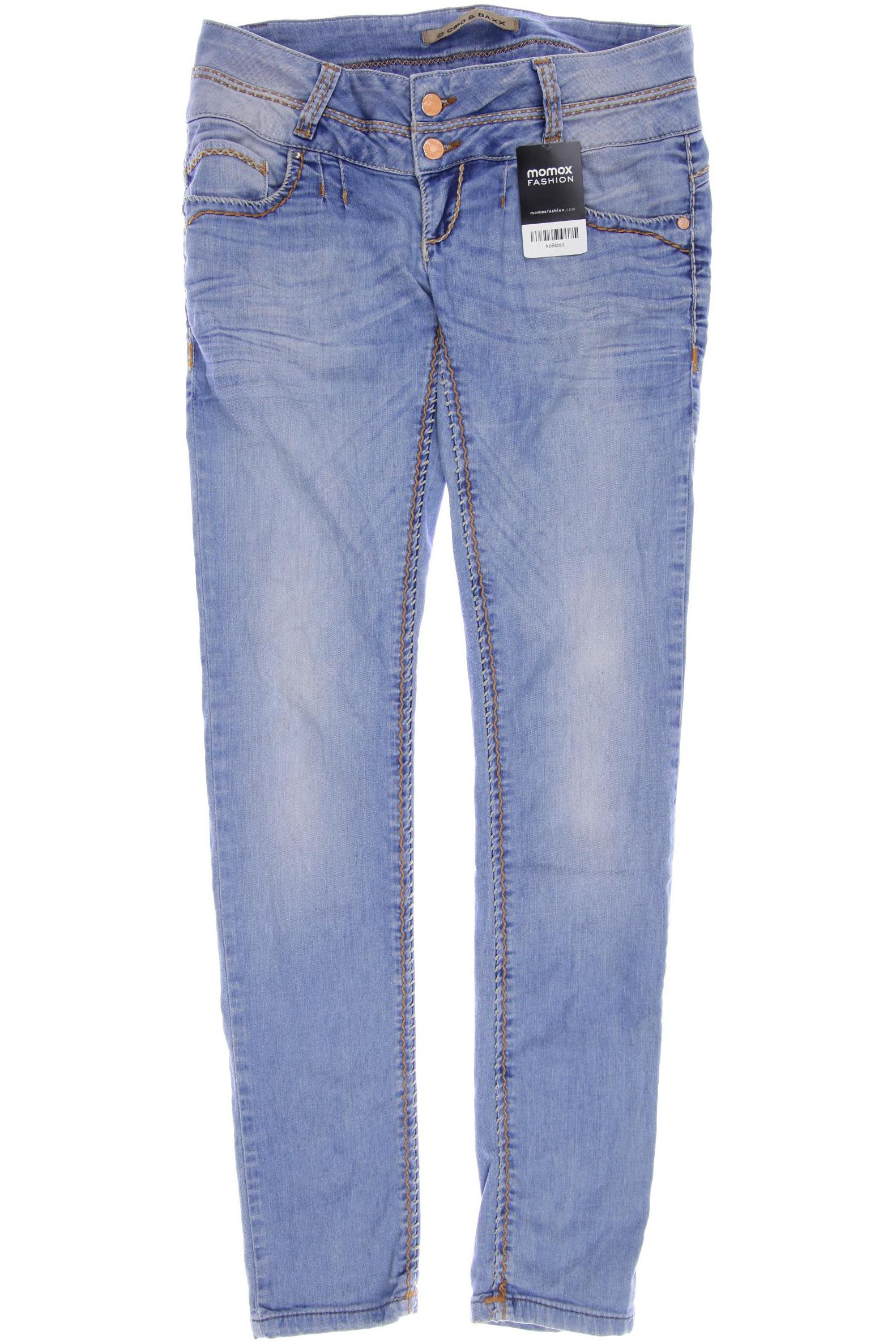 

Cipo & Baxx Damen Jeans, hellblau