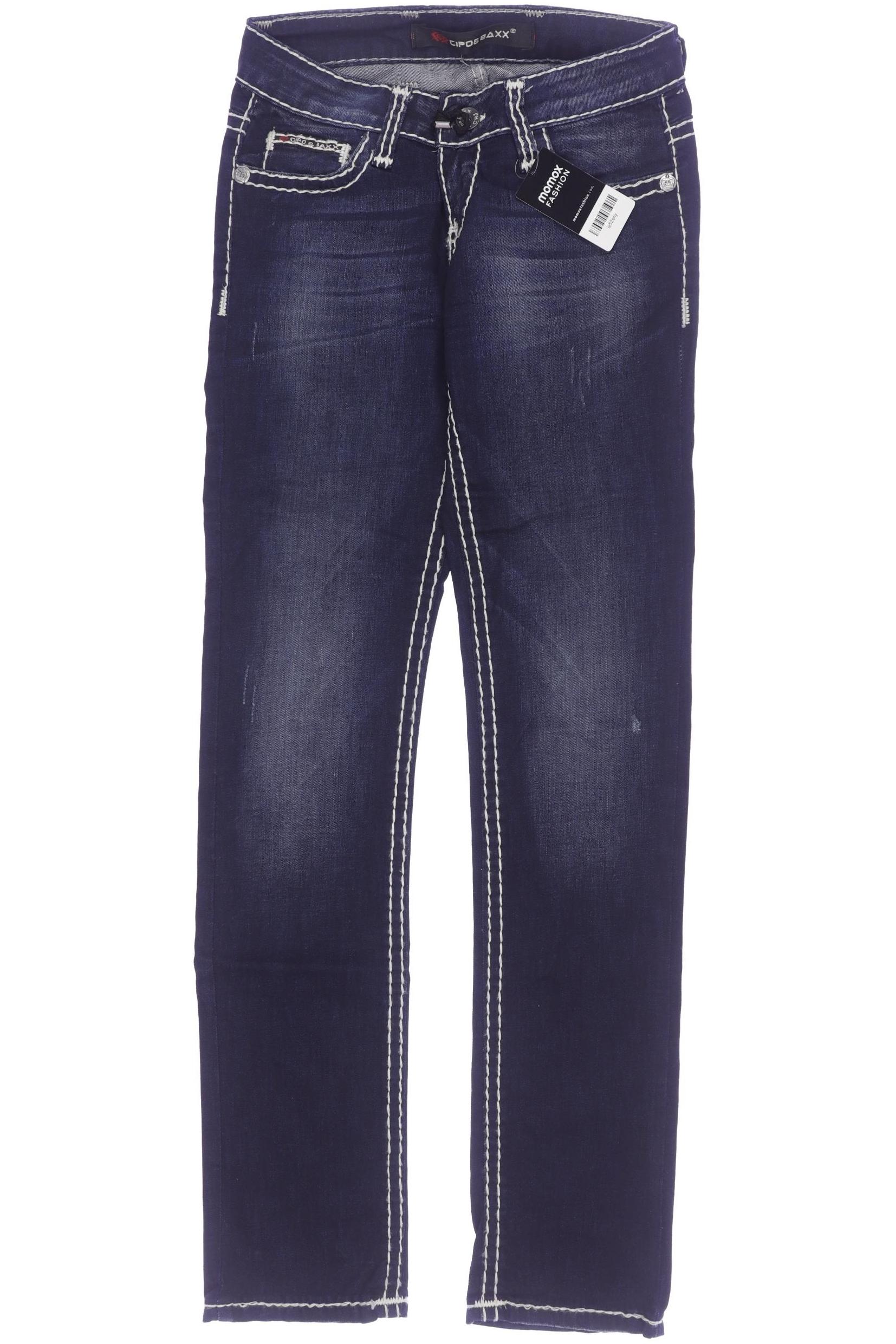 

Cipo & Baxx Damen Jeans, marineblau, Gr. 27