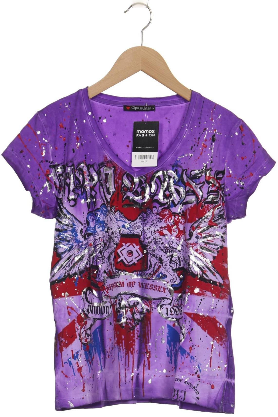 Thumbnail - Cipo &amp; Baxx Damen T-Shirt, flieder, Gr. 38
