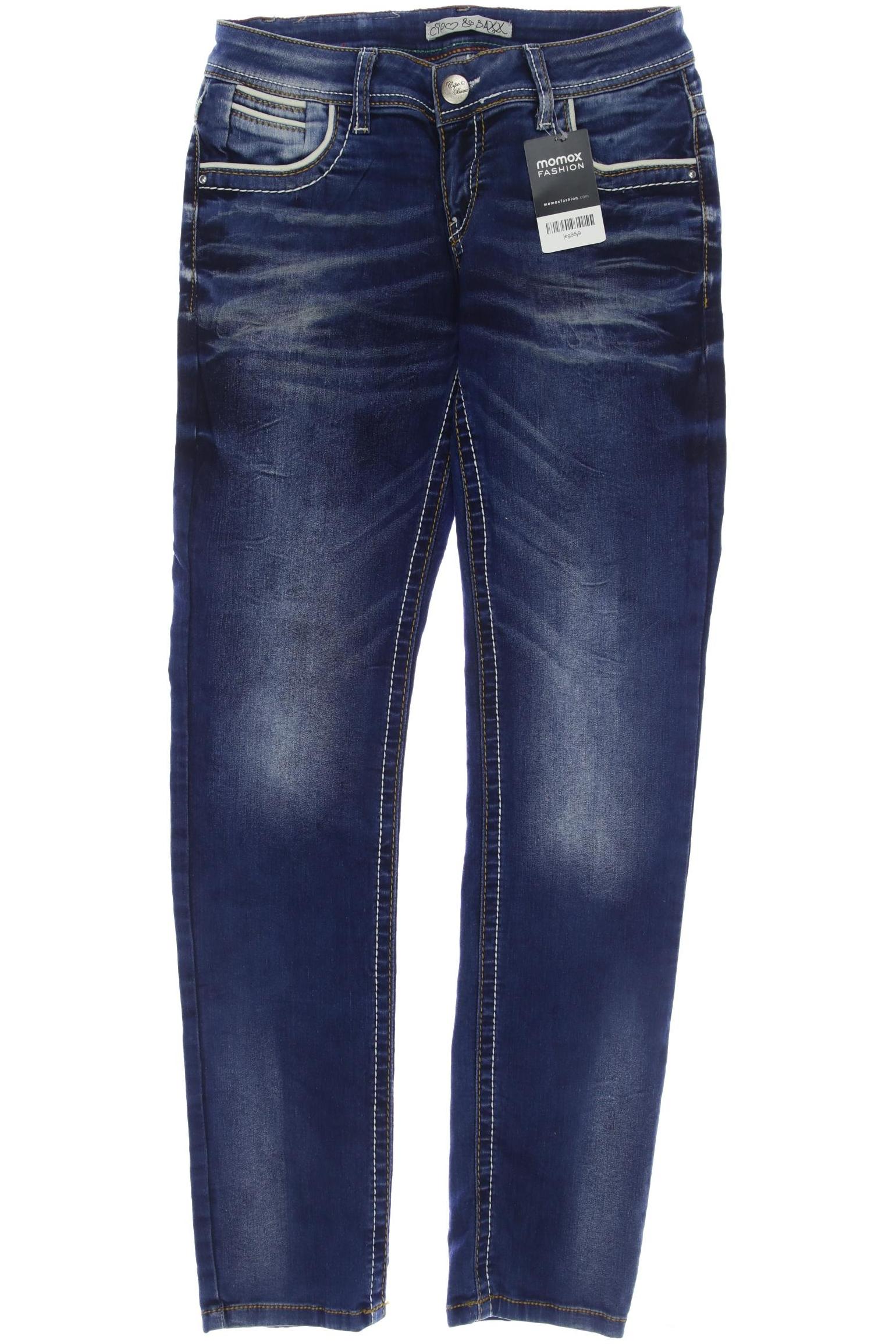 

Cipo & Baxx Damen Jeans, marineblau, Gr. 30