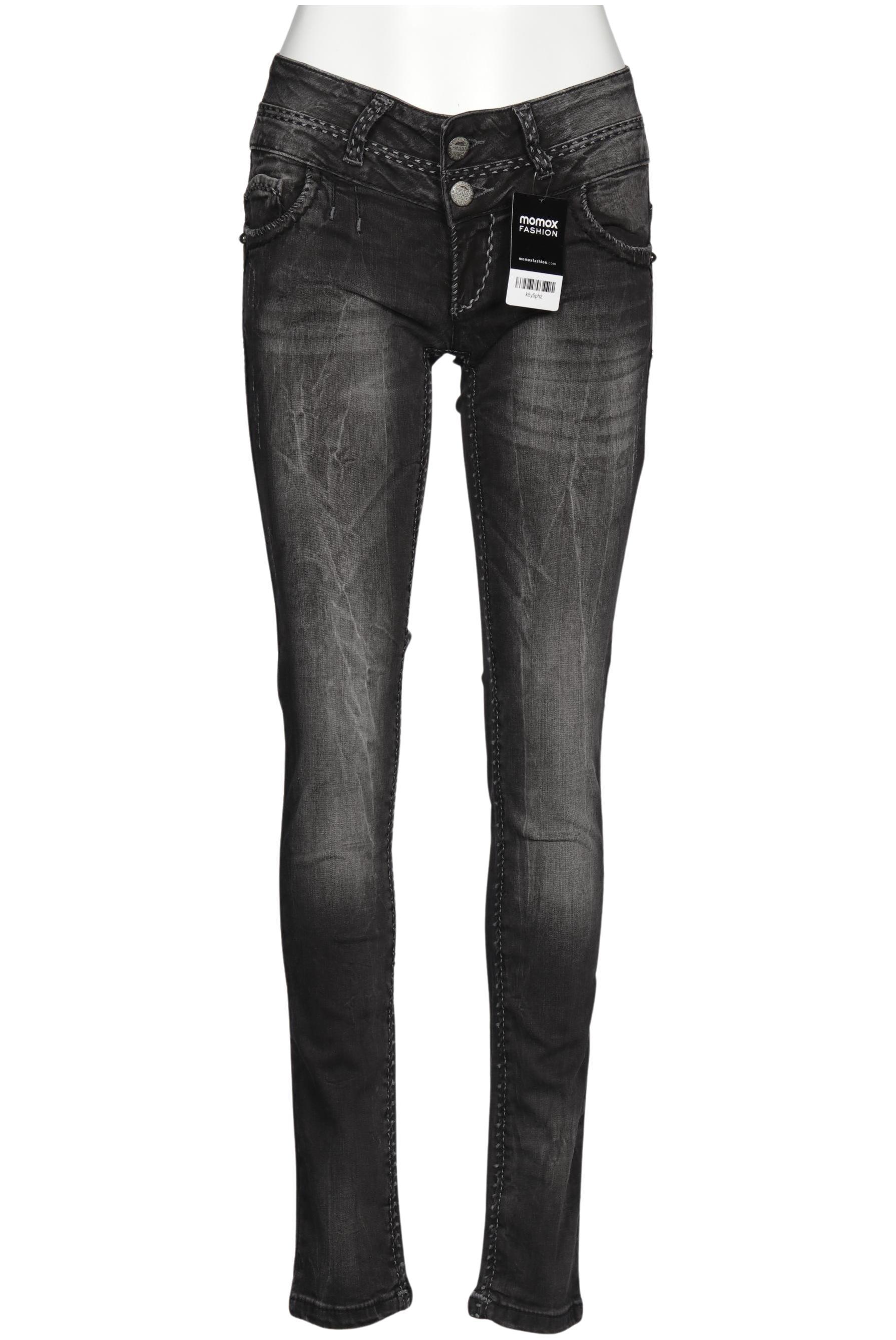 

Cipo & Baxx Damen Jeans, grau, Gr. 27