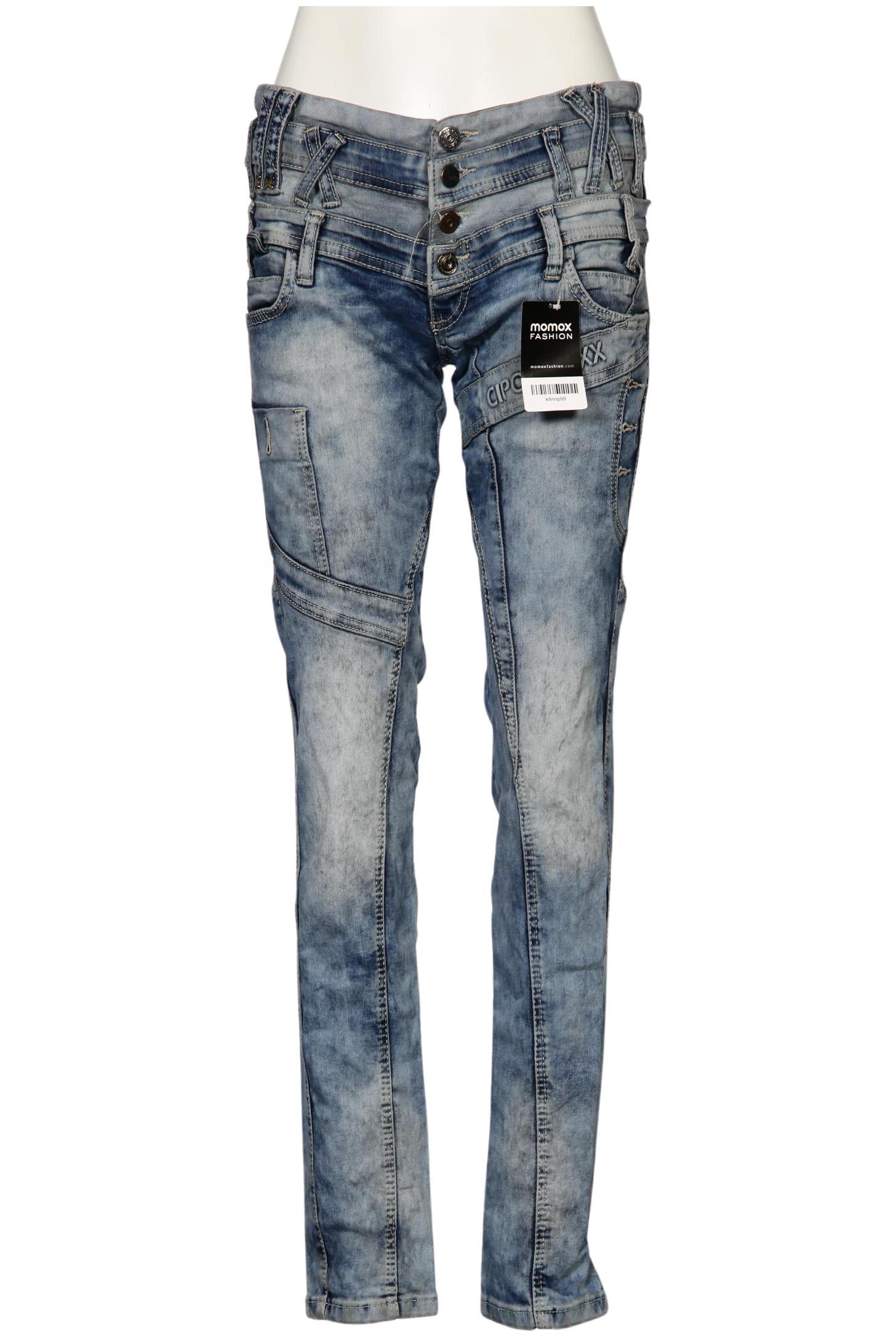 

Cipo & Baxx Damen Jeans, blau, Gr. 28