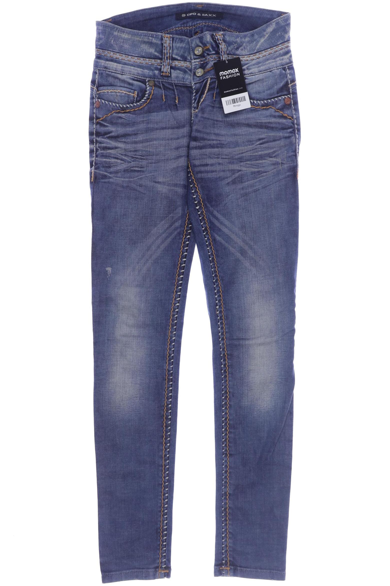 

Cipo & Baxx Damen Jeans, blau, Gr. 25